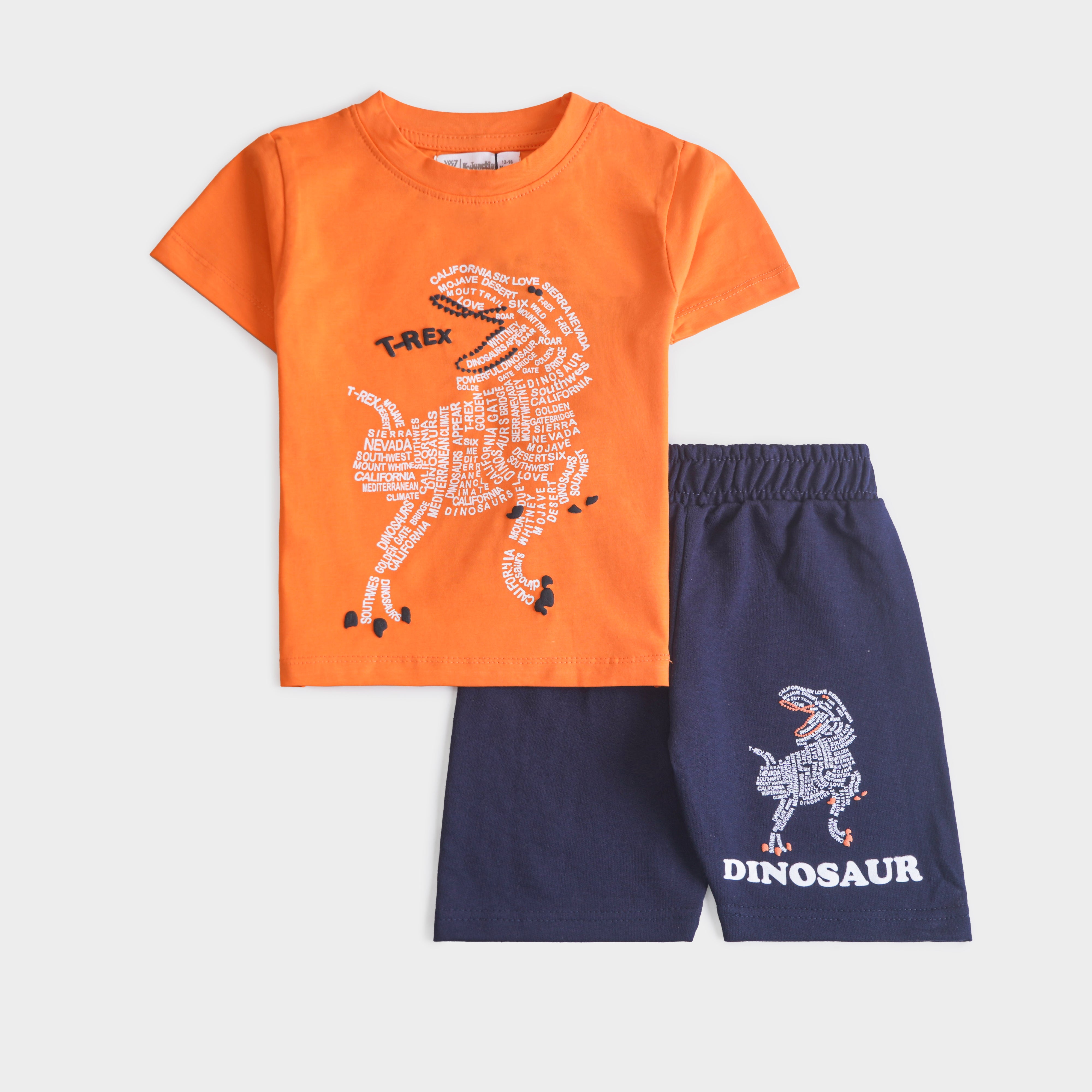 Boys Half Sleeves 2 Piece Suit