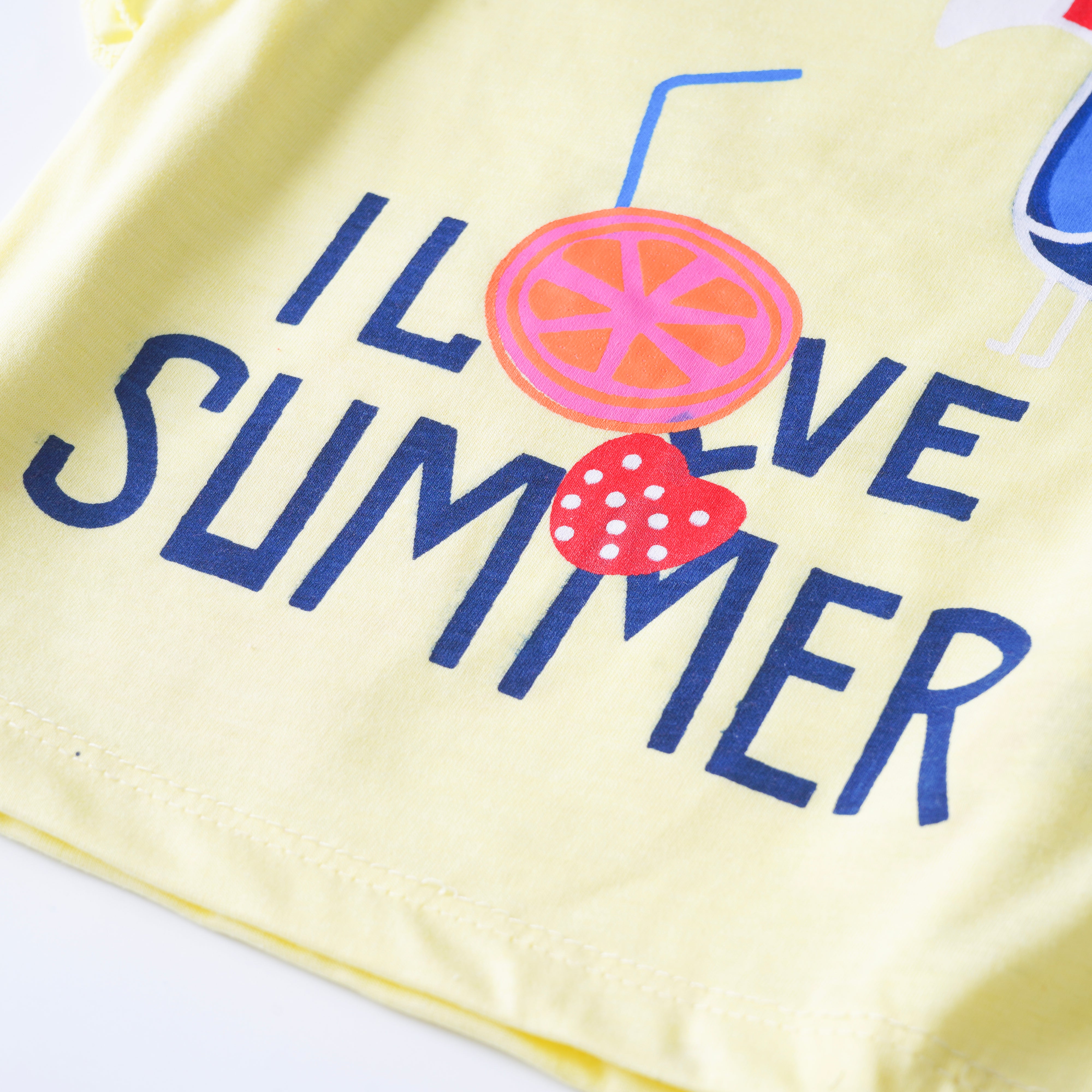 Girls T-shirt (I-Love-Summer)
