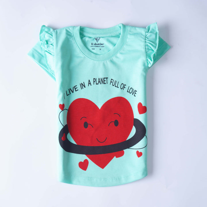 Girls T-shirt (Planet)