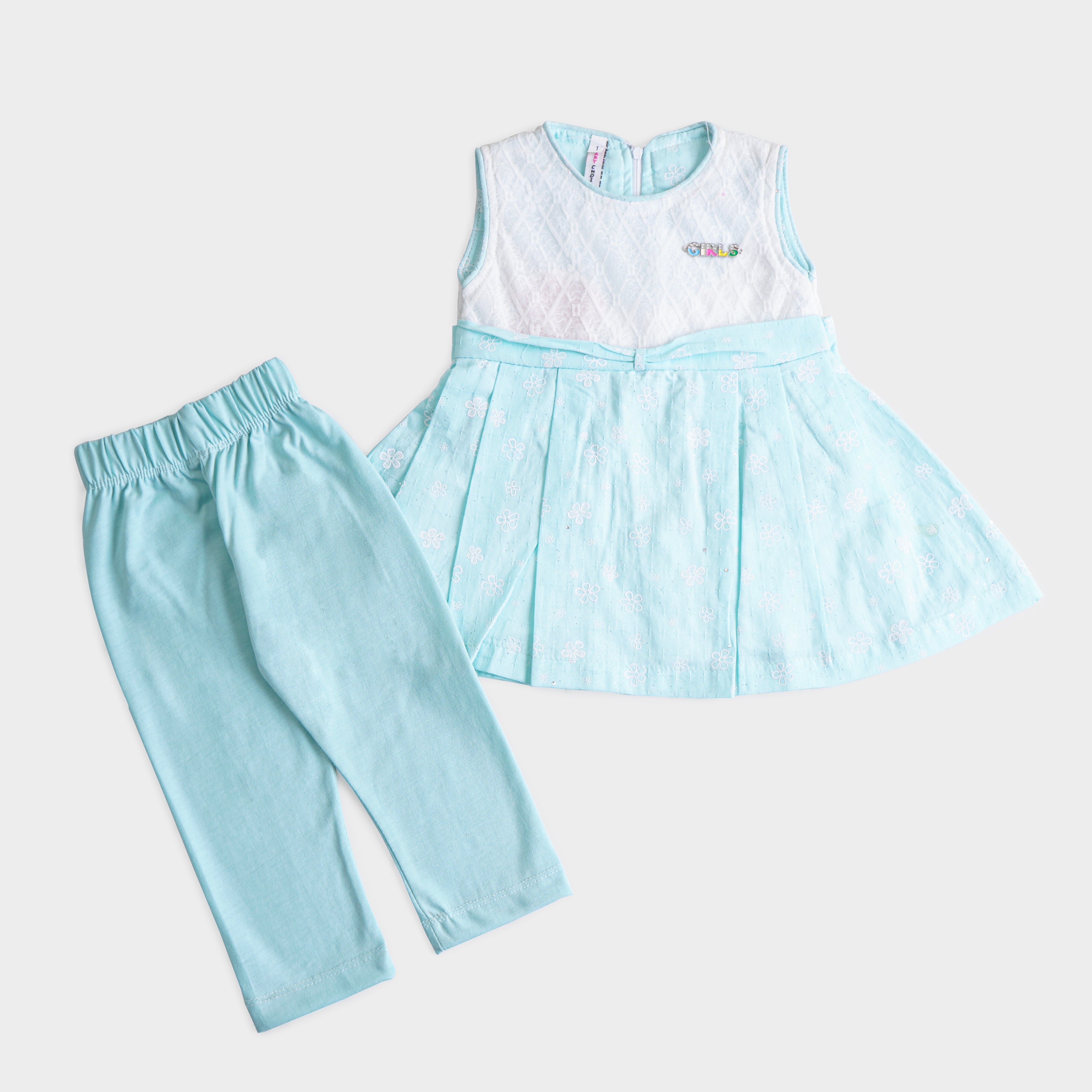 Imported Infant Baby Girl 2 Pcs Suit