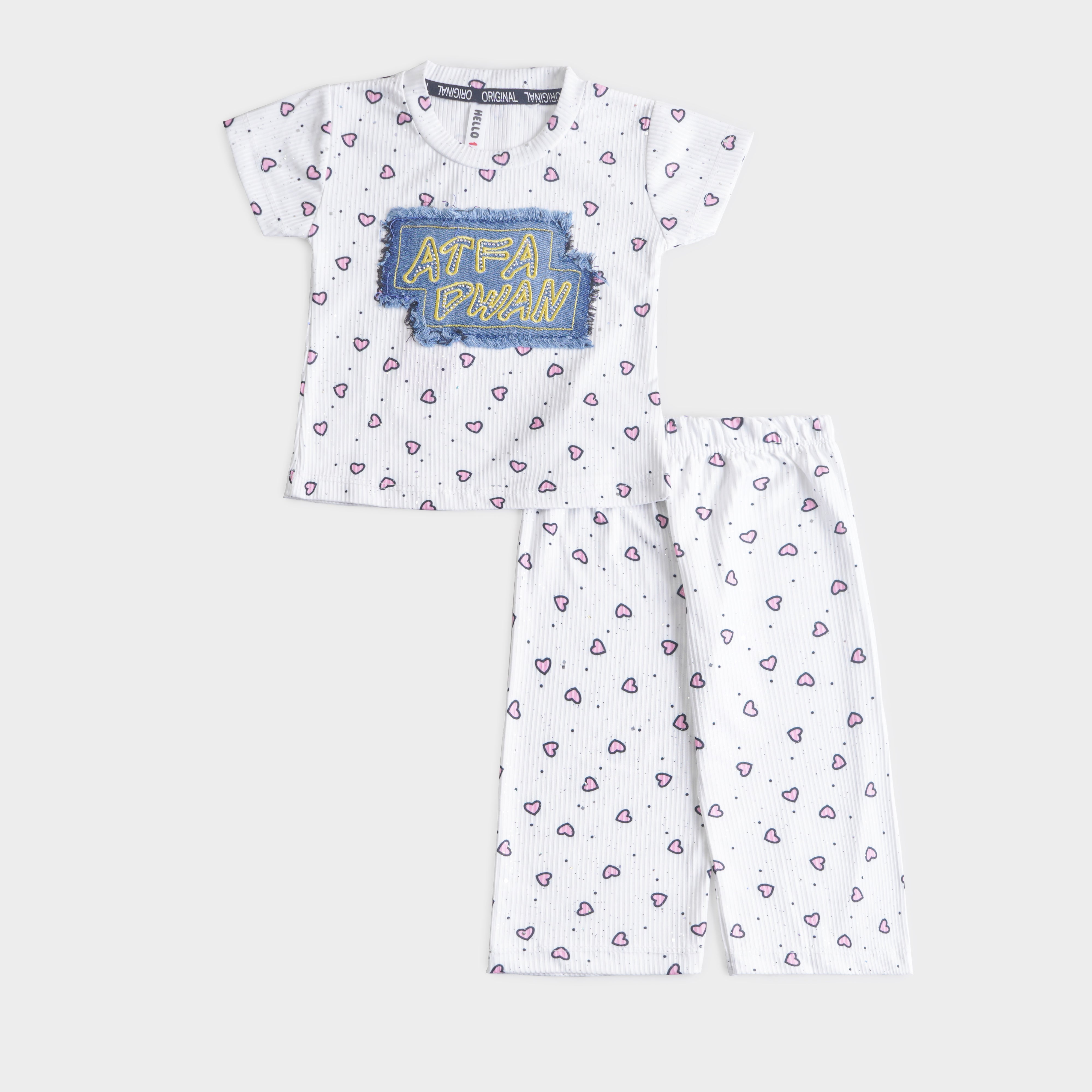 Imported Infant Baby Girl 2 Pcs Suit