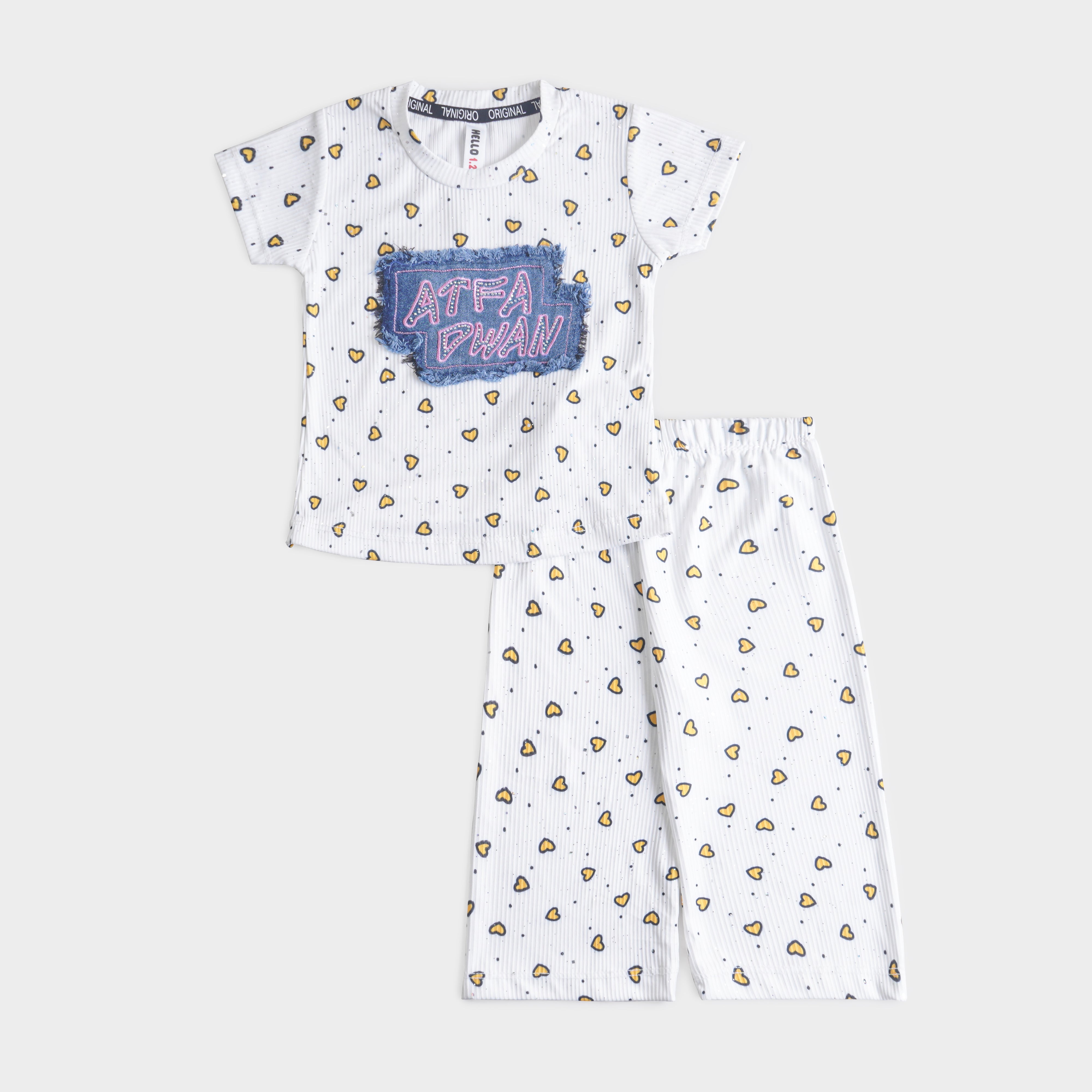 Imported Infant Baby Girl 2 Pcs Suit