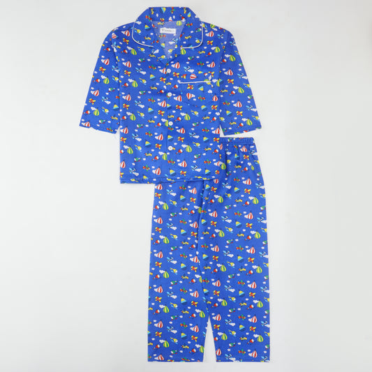 Boys Night Suit Full Sleeves Color(305)