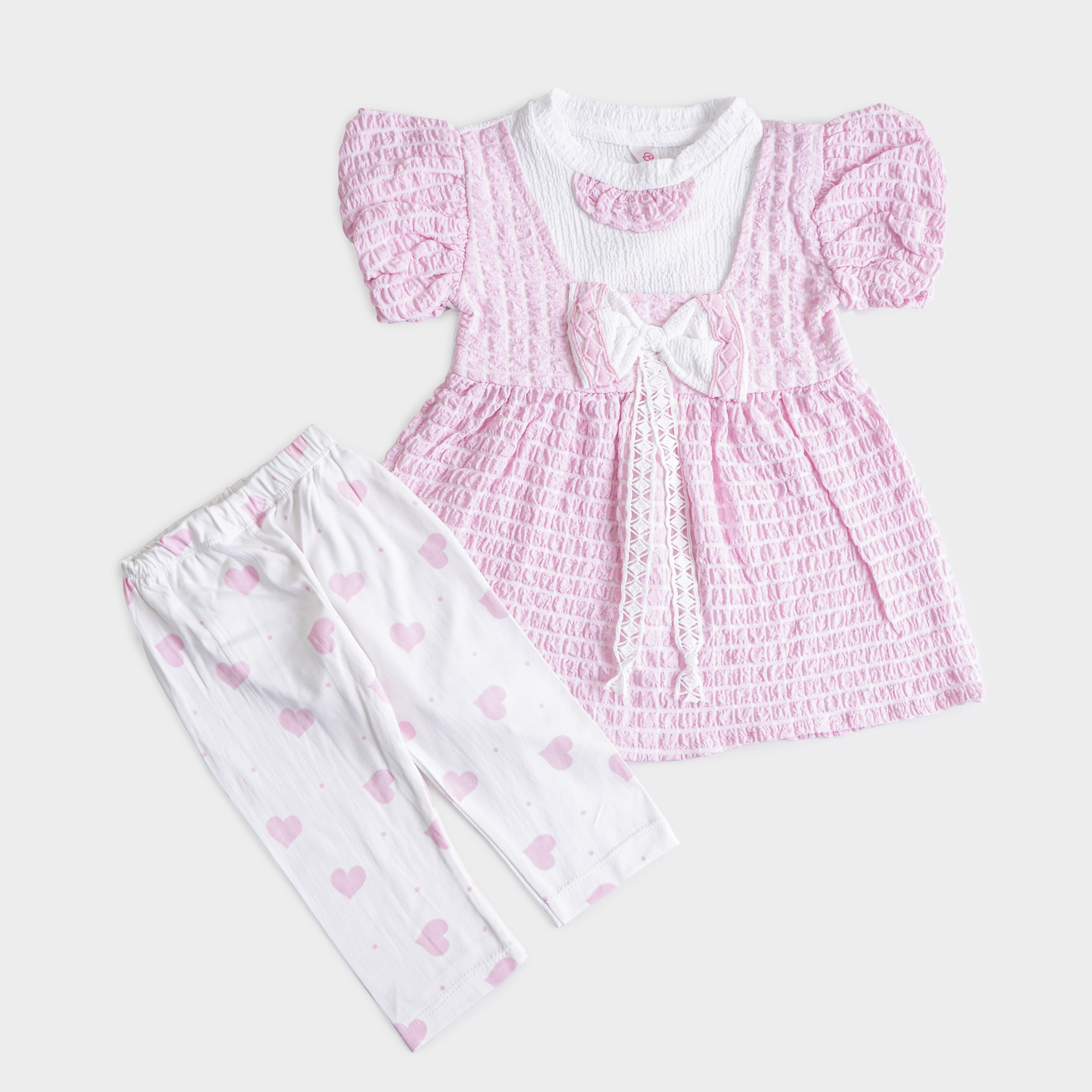 Imported Infant Baby Girl 2 Pcs Suit