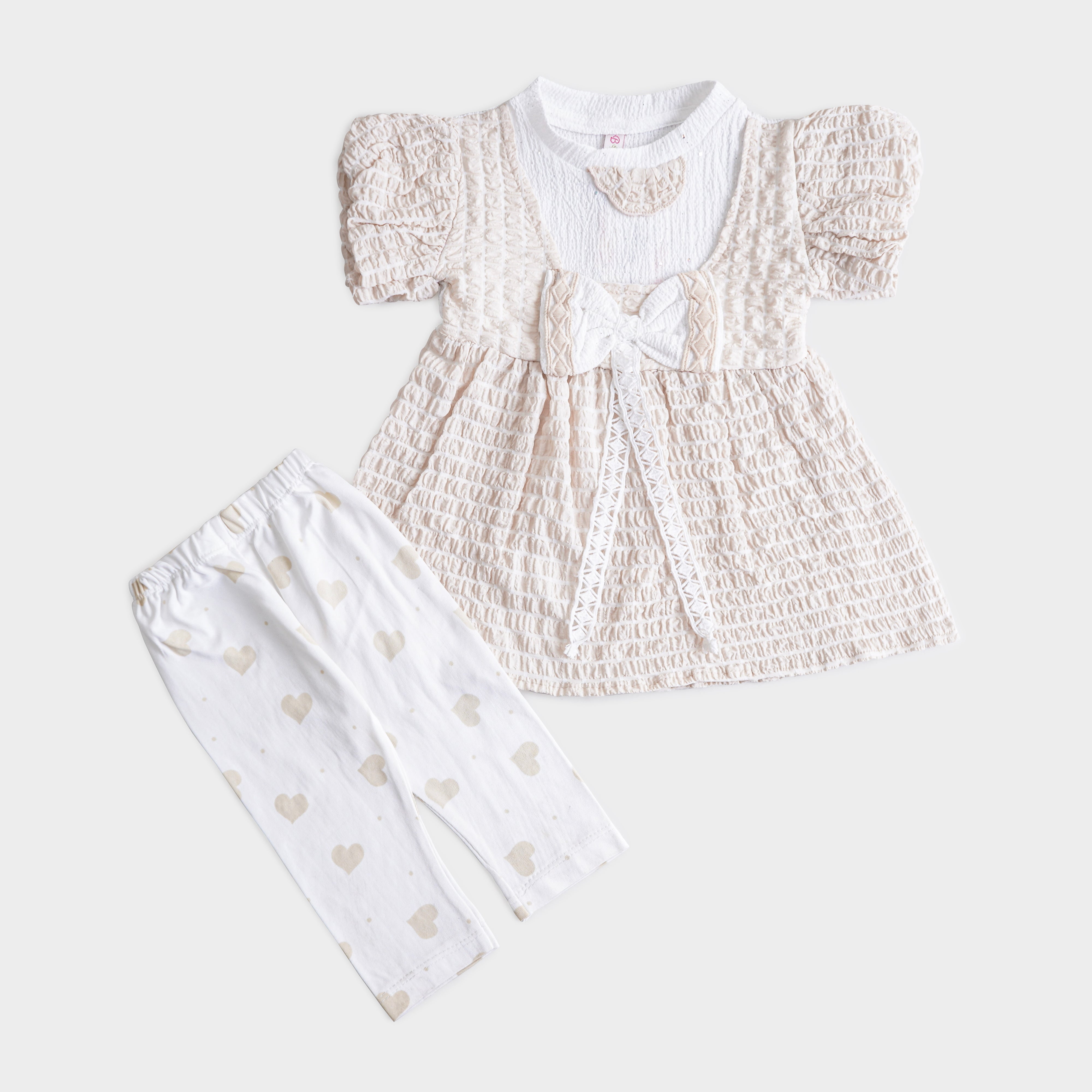 Imported Infant Baby Girl 2 Pcs Suit