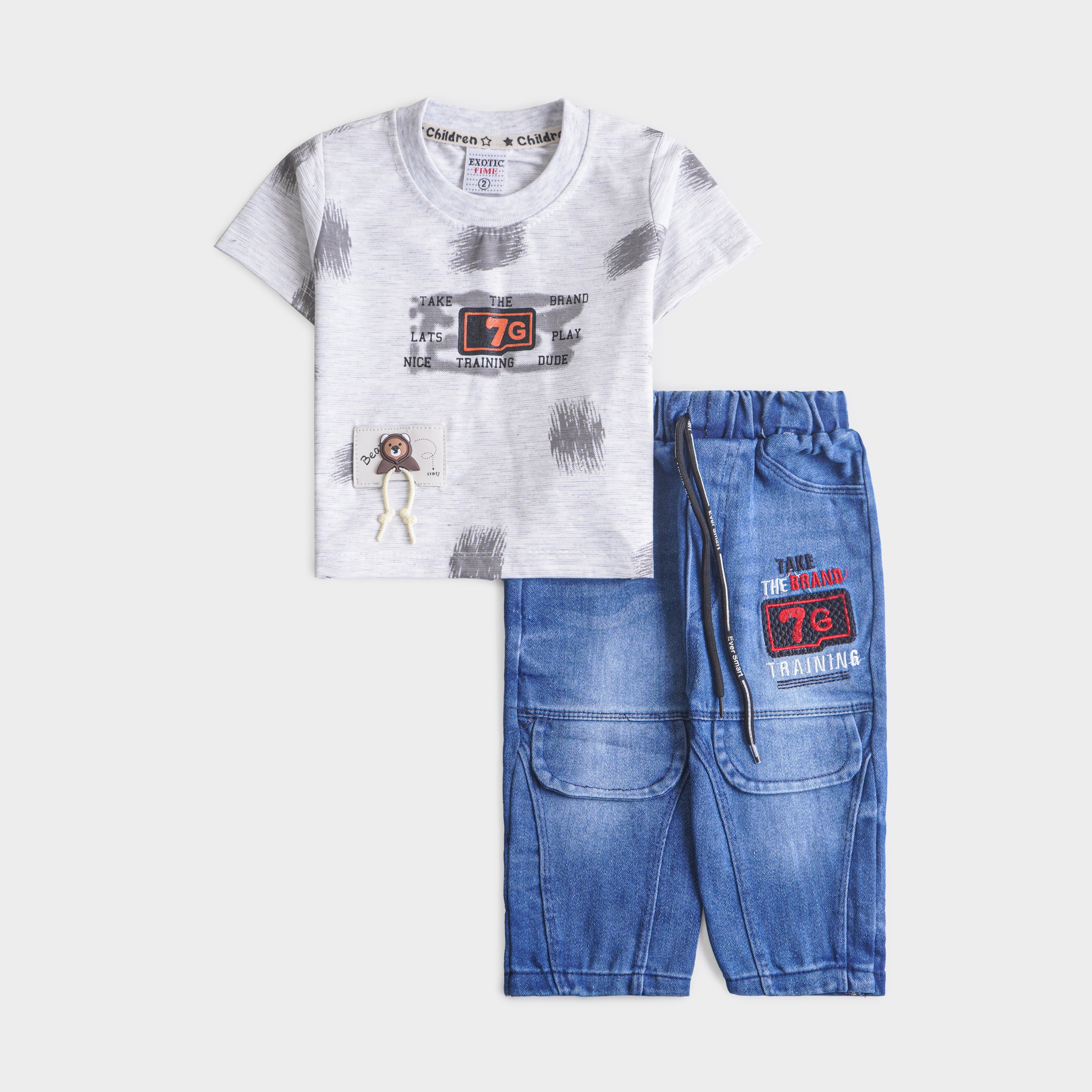 Imported Infant Baba 2 Pcs Suit