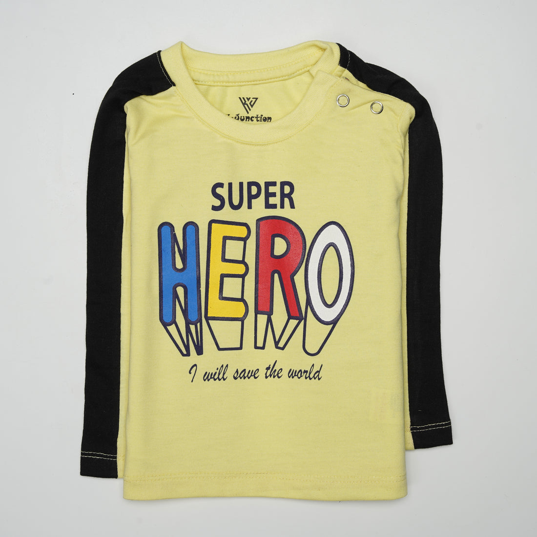 Infant Baba Printed Full Sleeve Suit (Super-Hero)