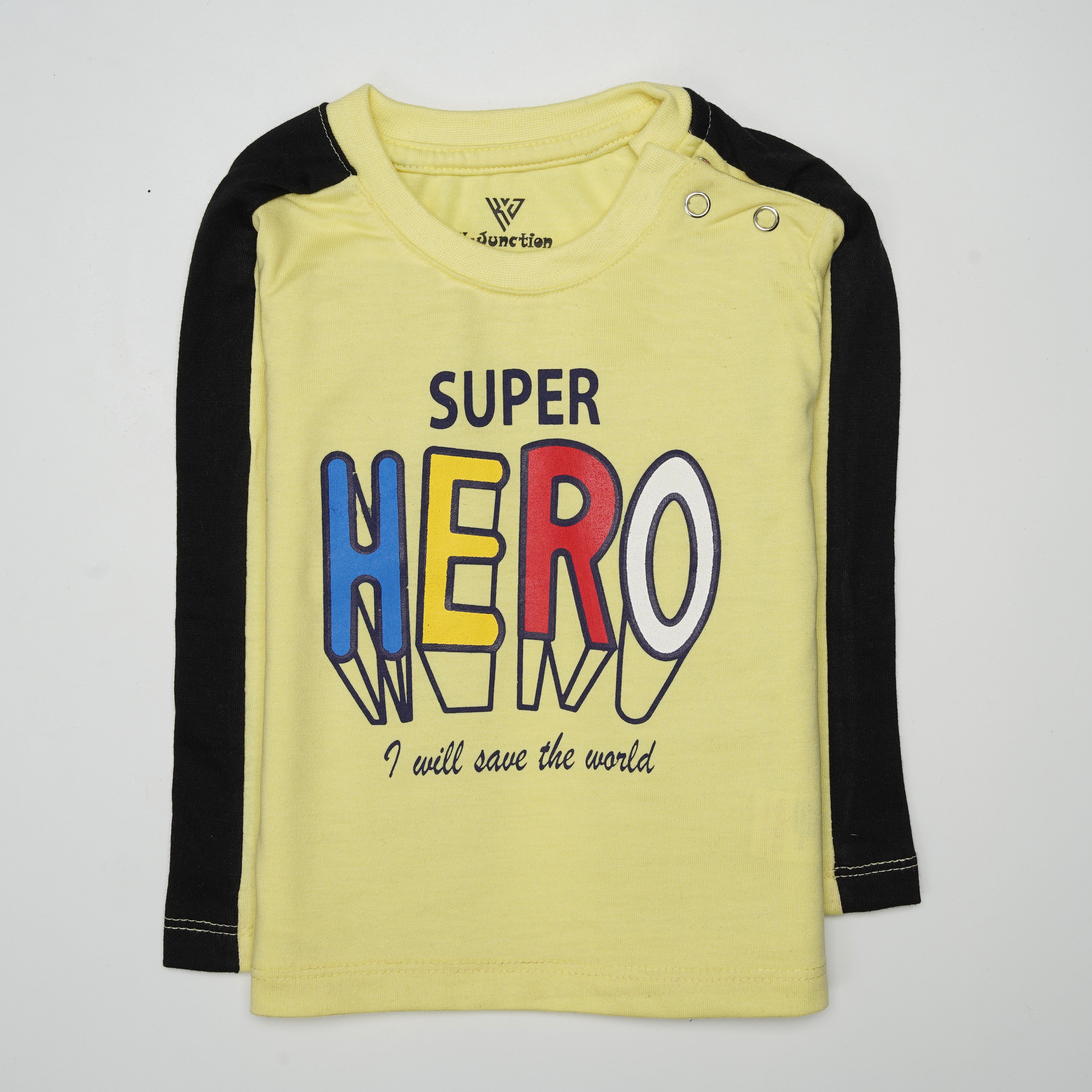 Infant Baba Printed Full Sleeve Suit (Super-Hero)