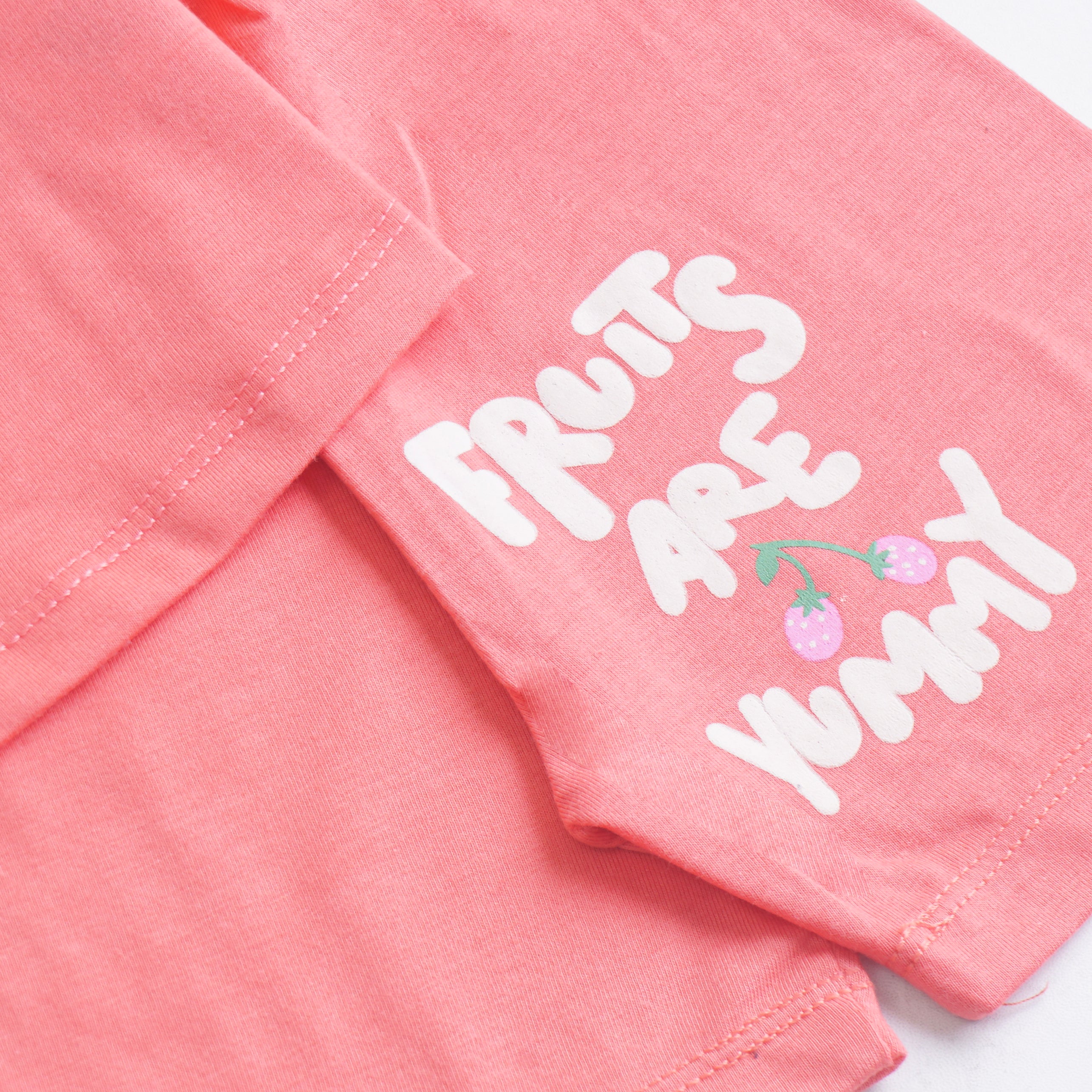 Infant Girls Half Sleeves 2 Piece Suit