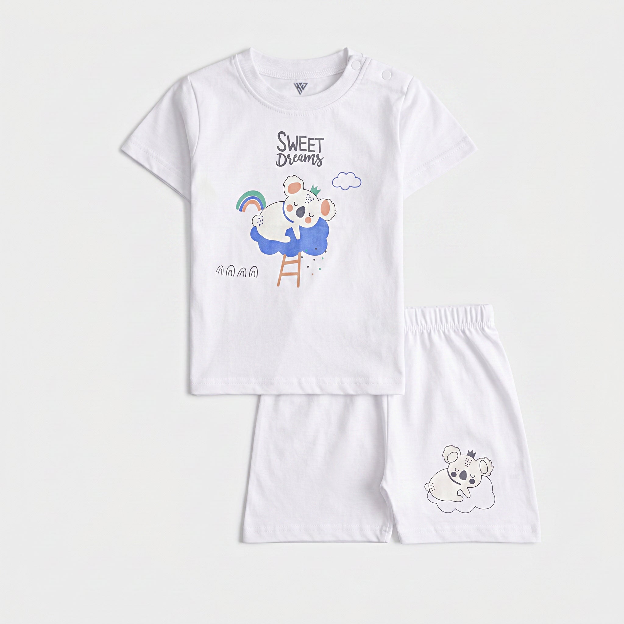 Infant Boys Half Sleeves 2 Piece Suit