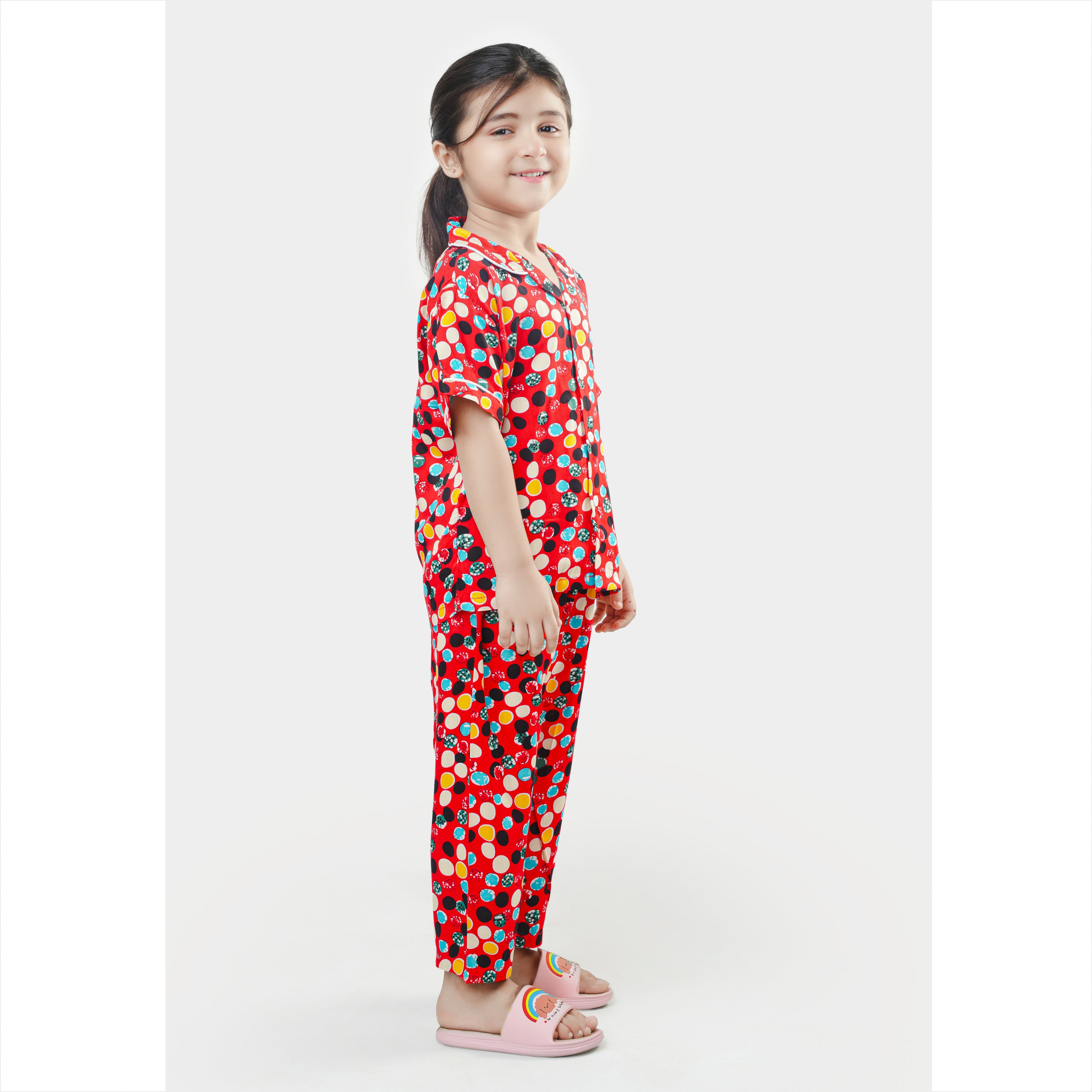 Girls Viscous Night Suit