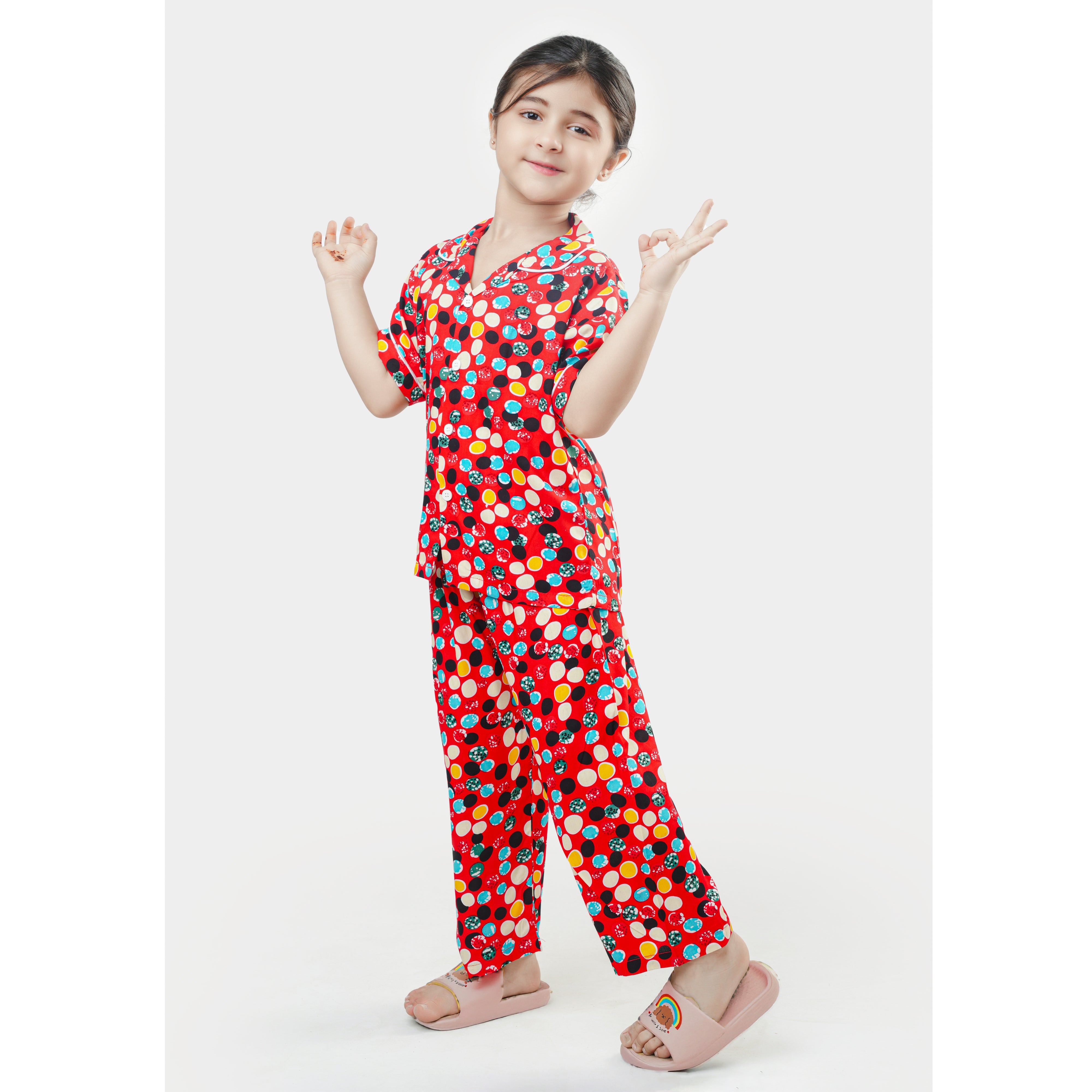 Girls Viscous Night Suit