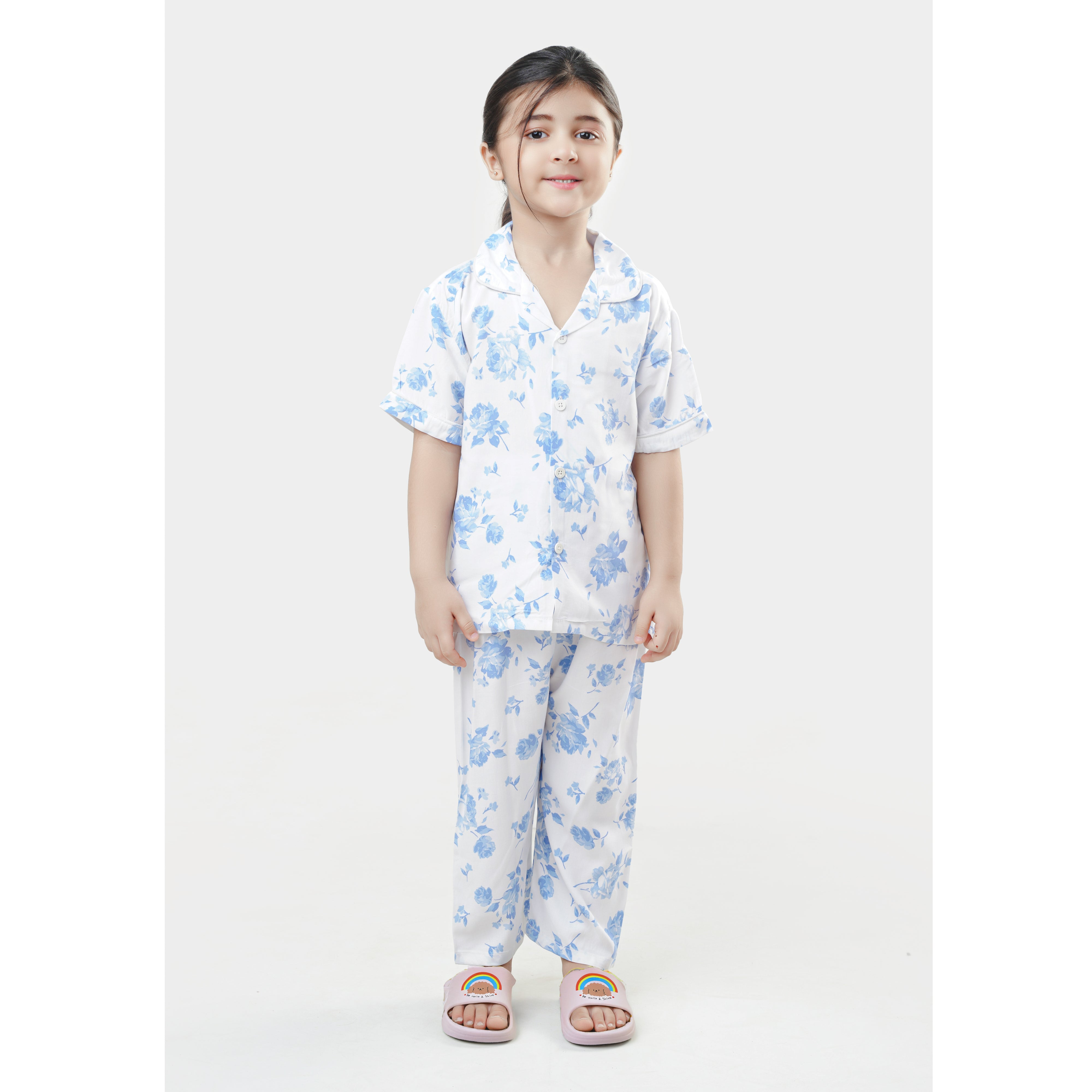 Girls viscous Night Suit