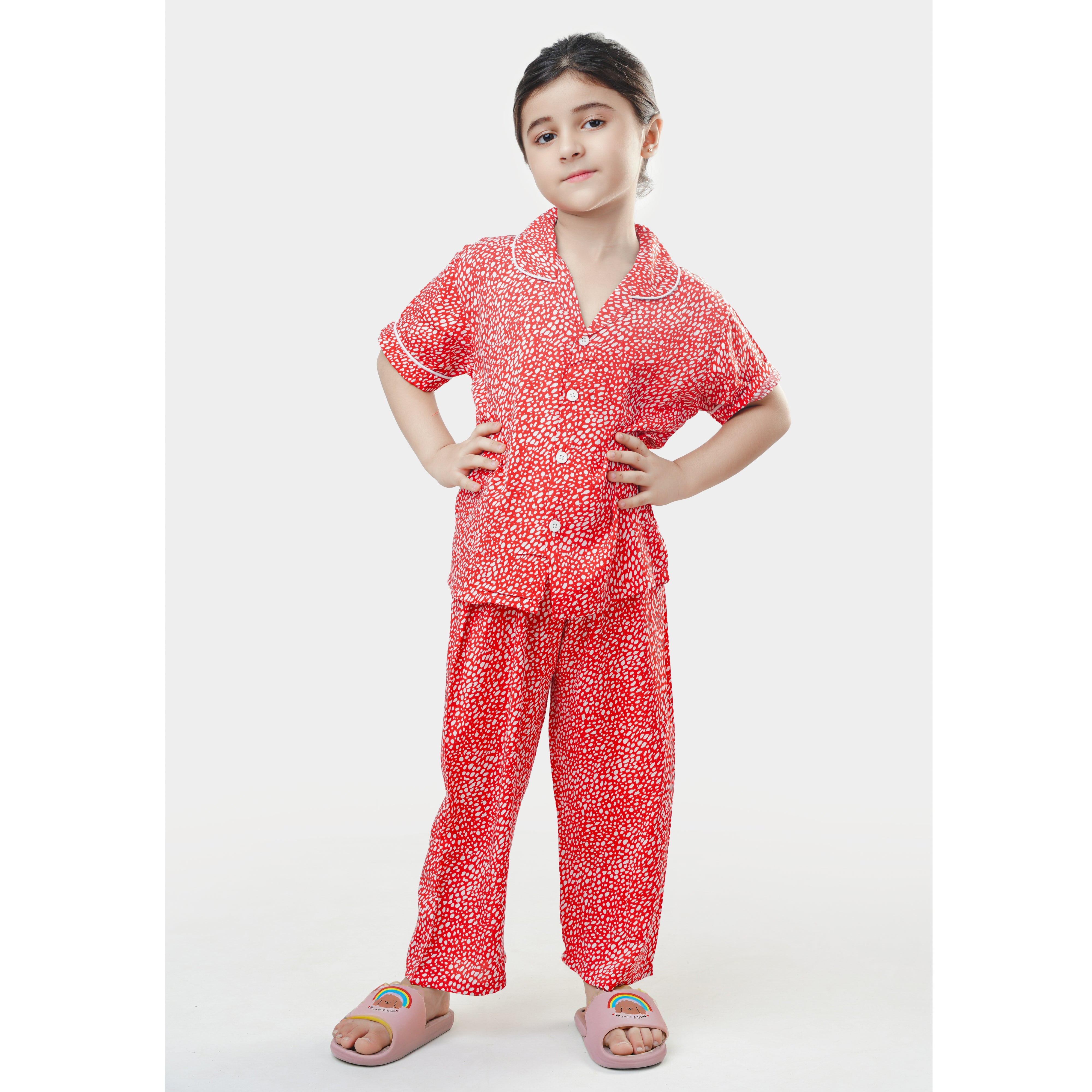 Girls Viscous Night Suit
