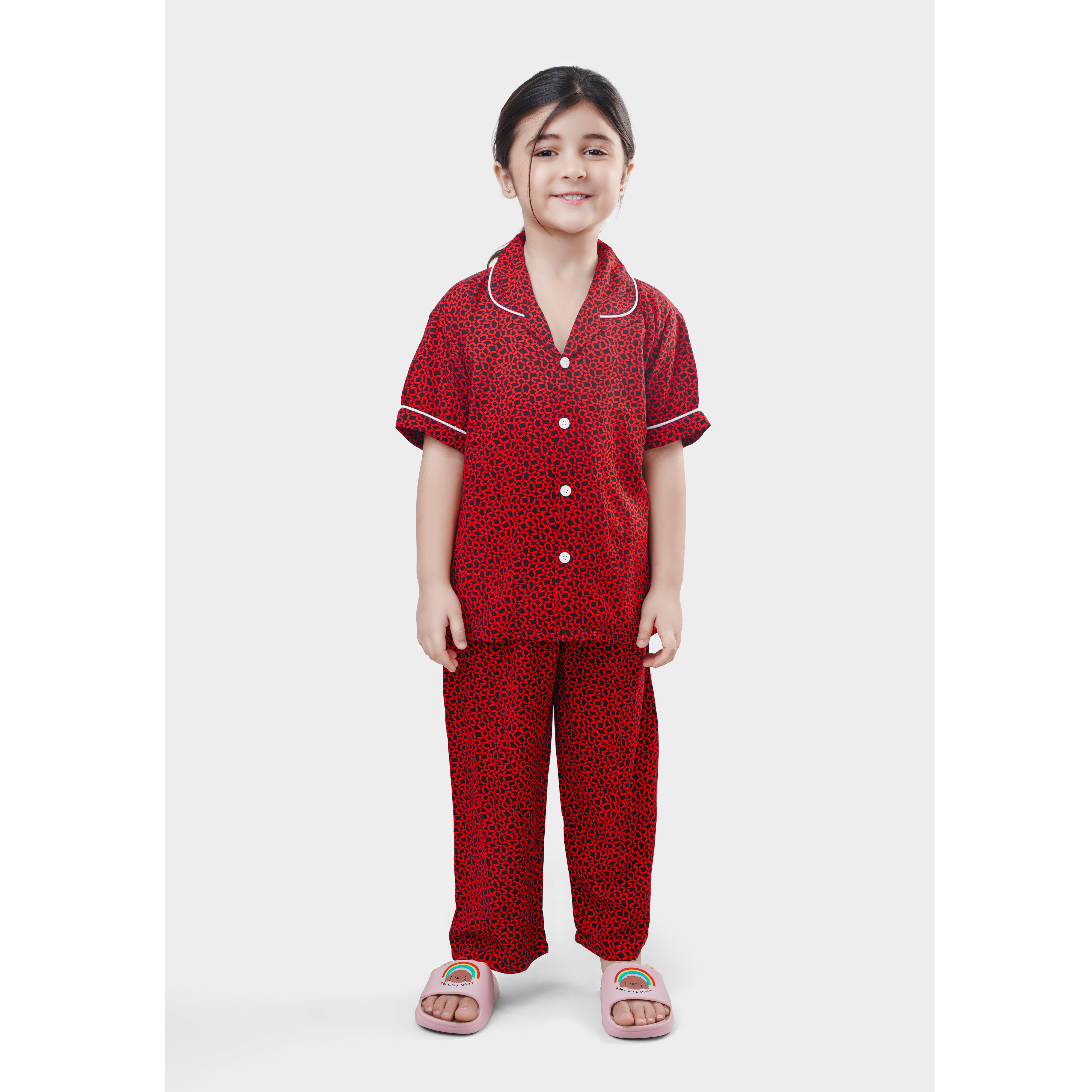 Girls Viscous Night Suit
