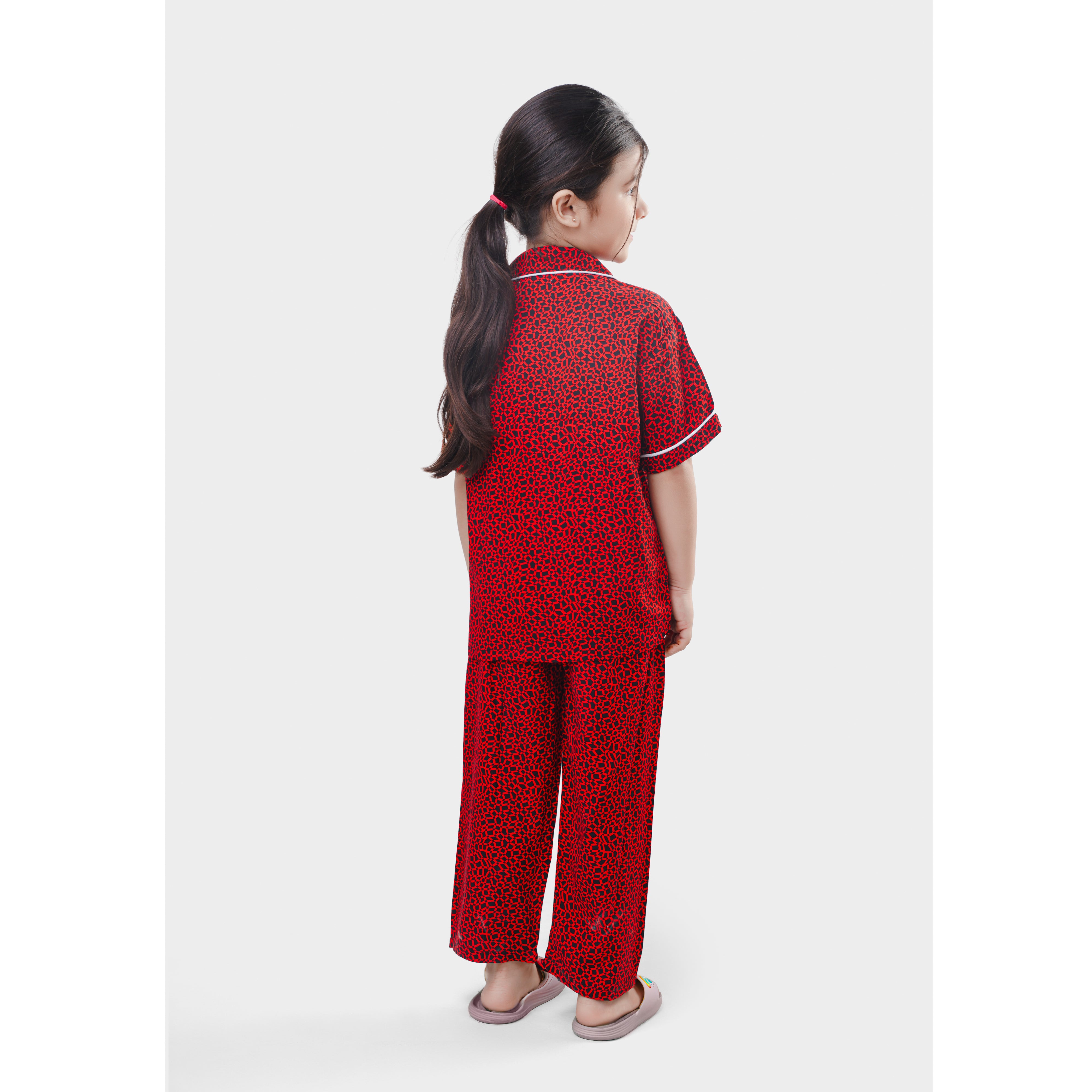 Girls Viscous Night Suit
