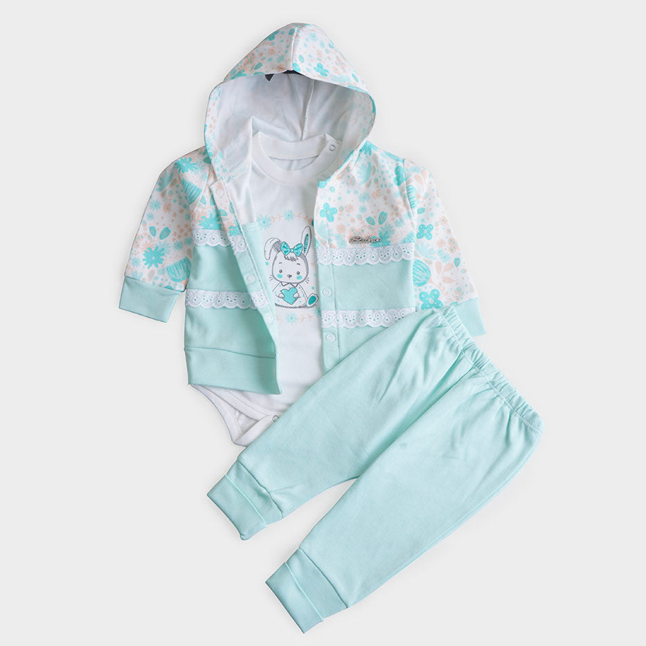 Infant Girls 3 Pcs Suit