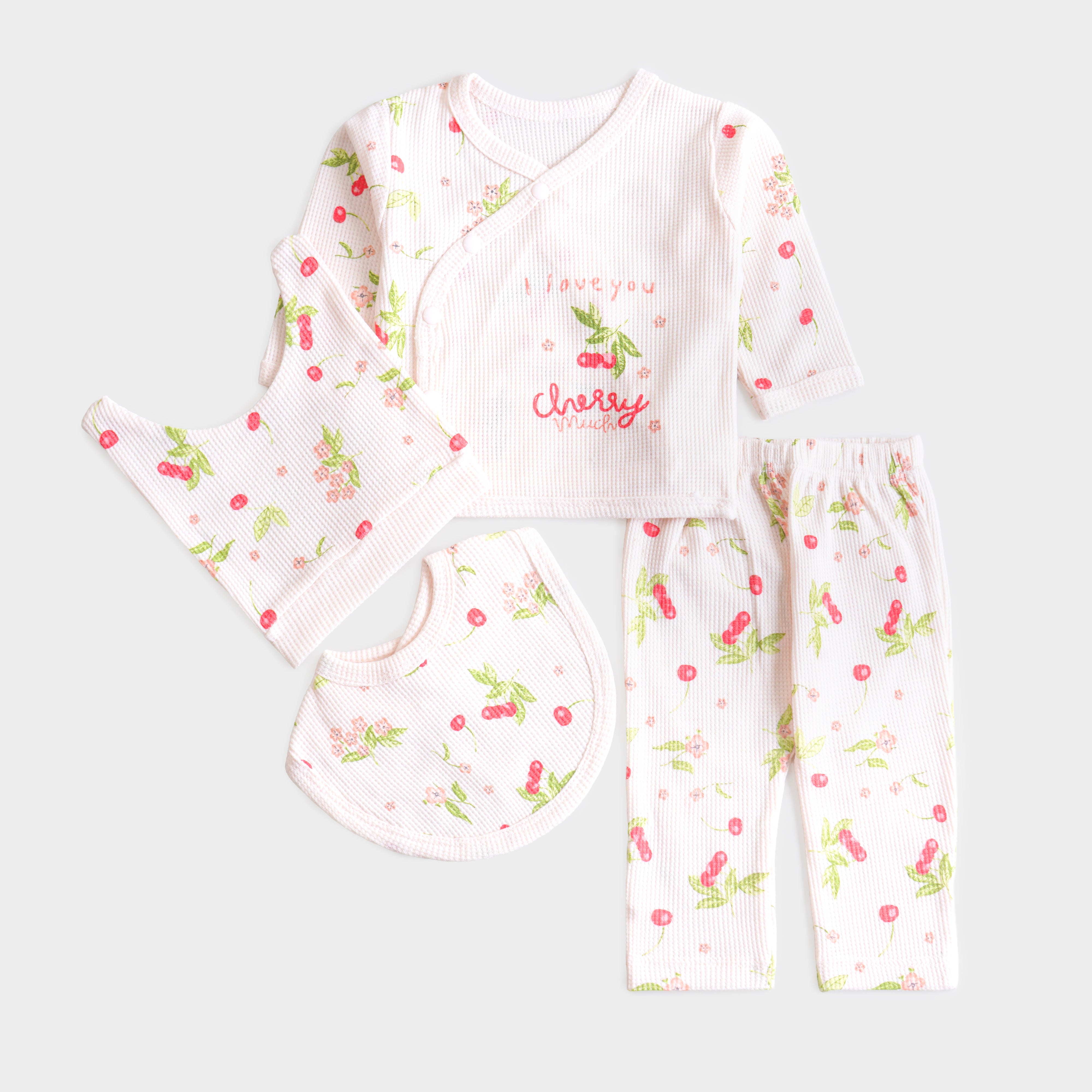 Infant Girls 4 Pcs Suit