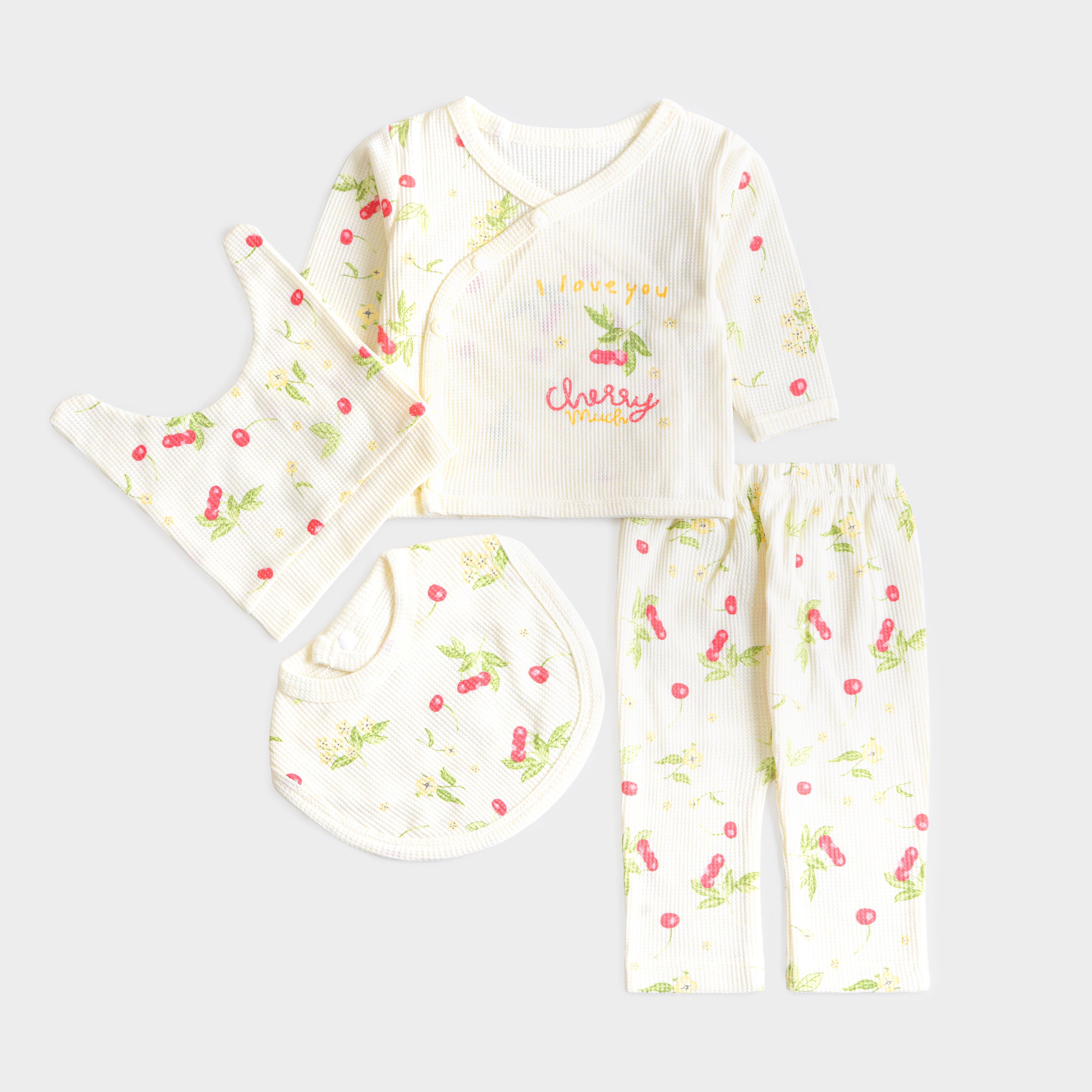 Infant Girls 4 Pcs Suit