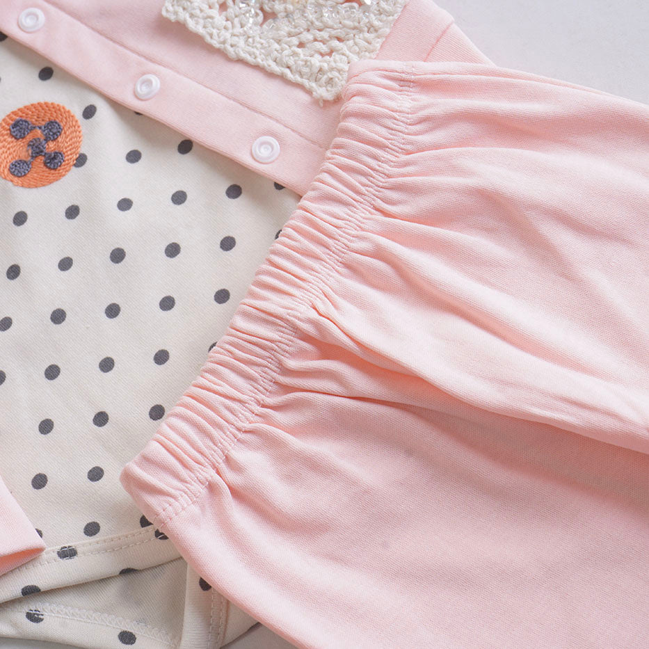 Infant Girls 3 Pcs Suit