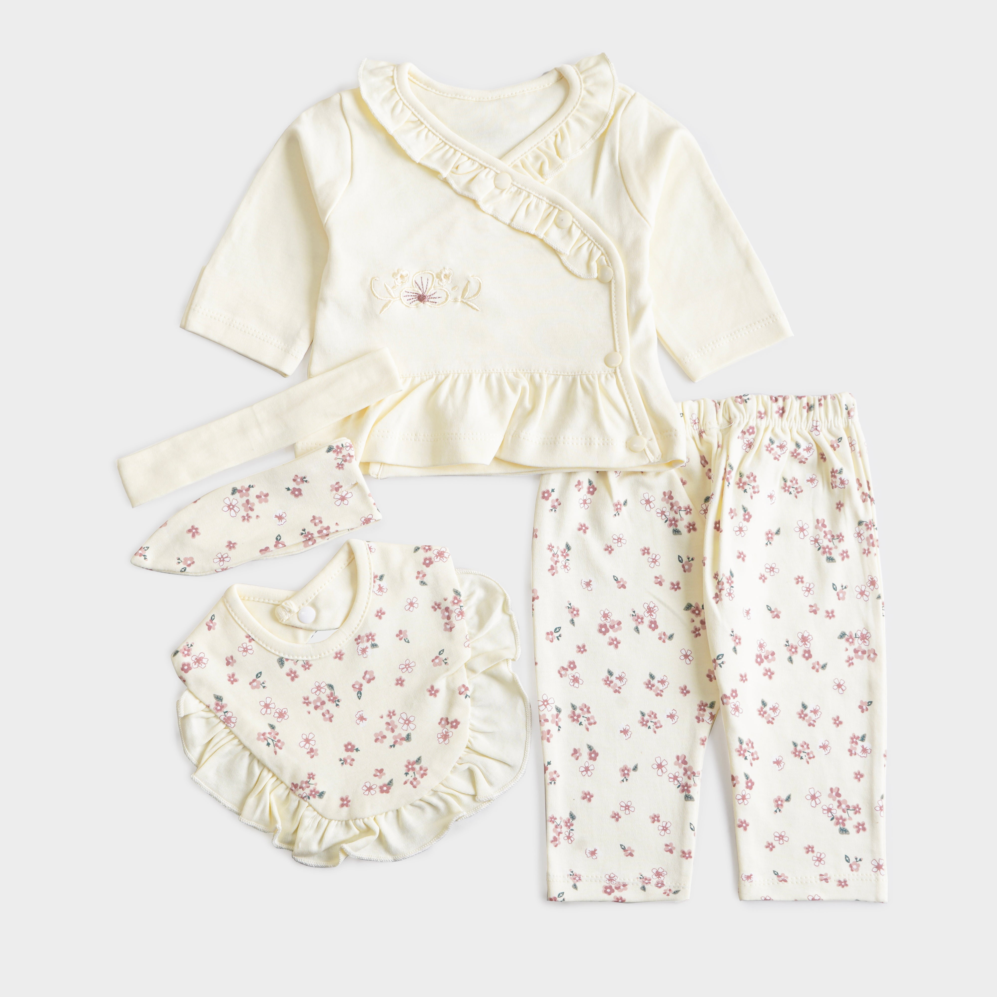 Infant Girls 3 Pcs Suit