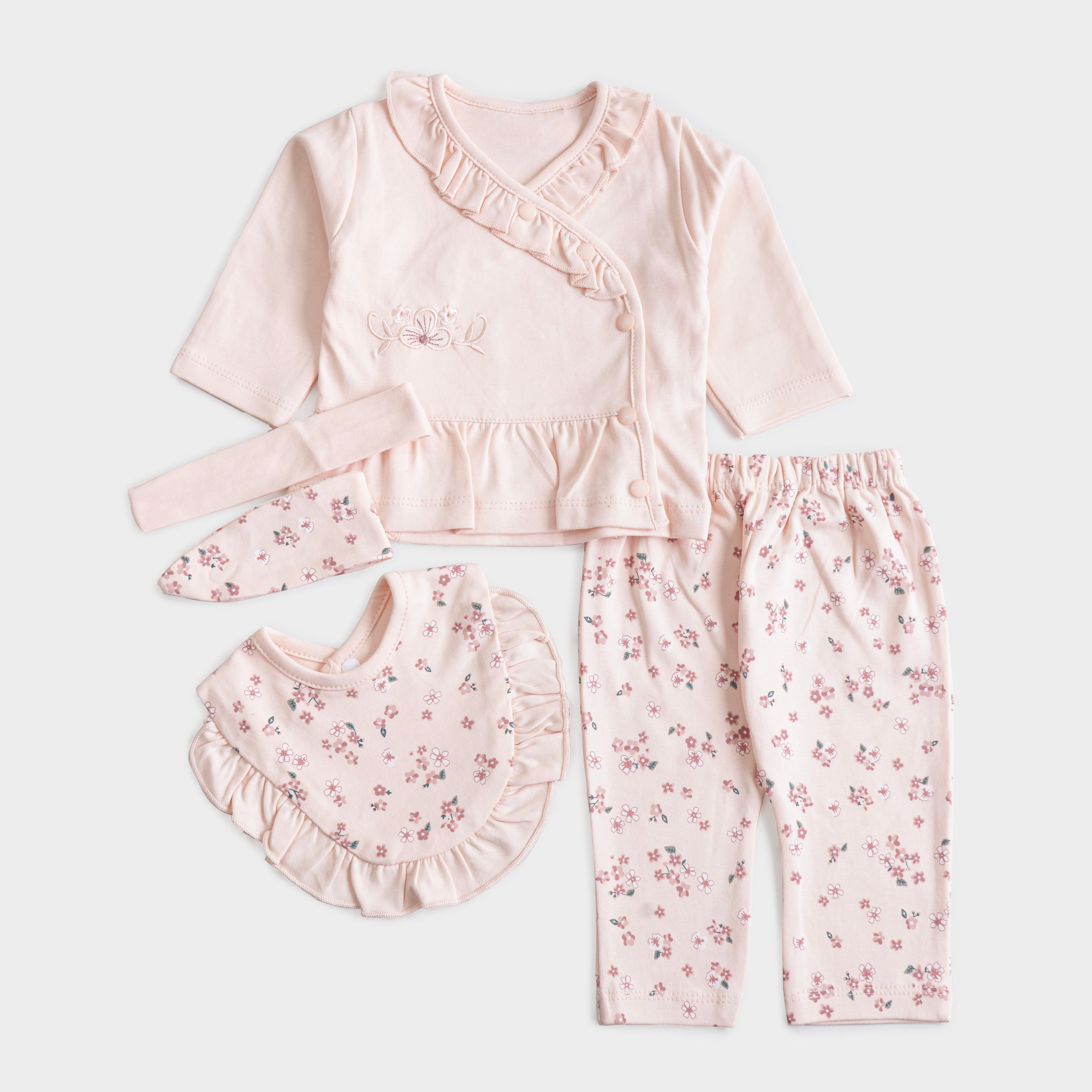 Infant Girls 3 Pcs Suit