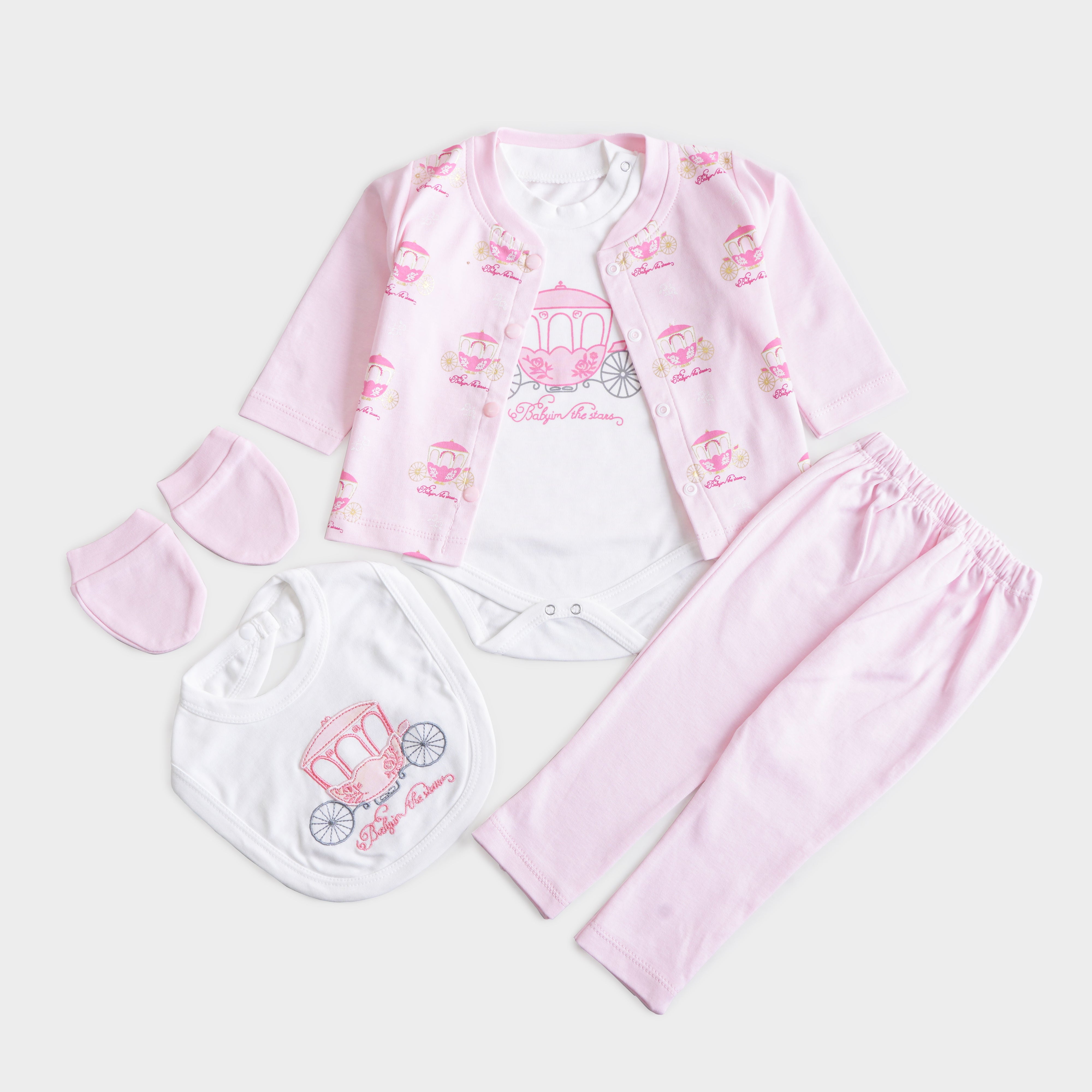 Infant Girls 3 Pcs Suit