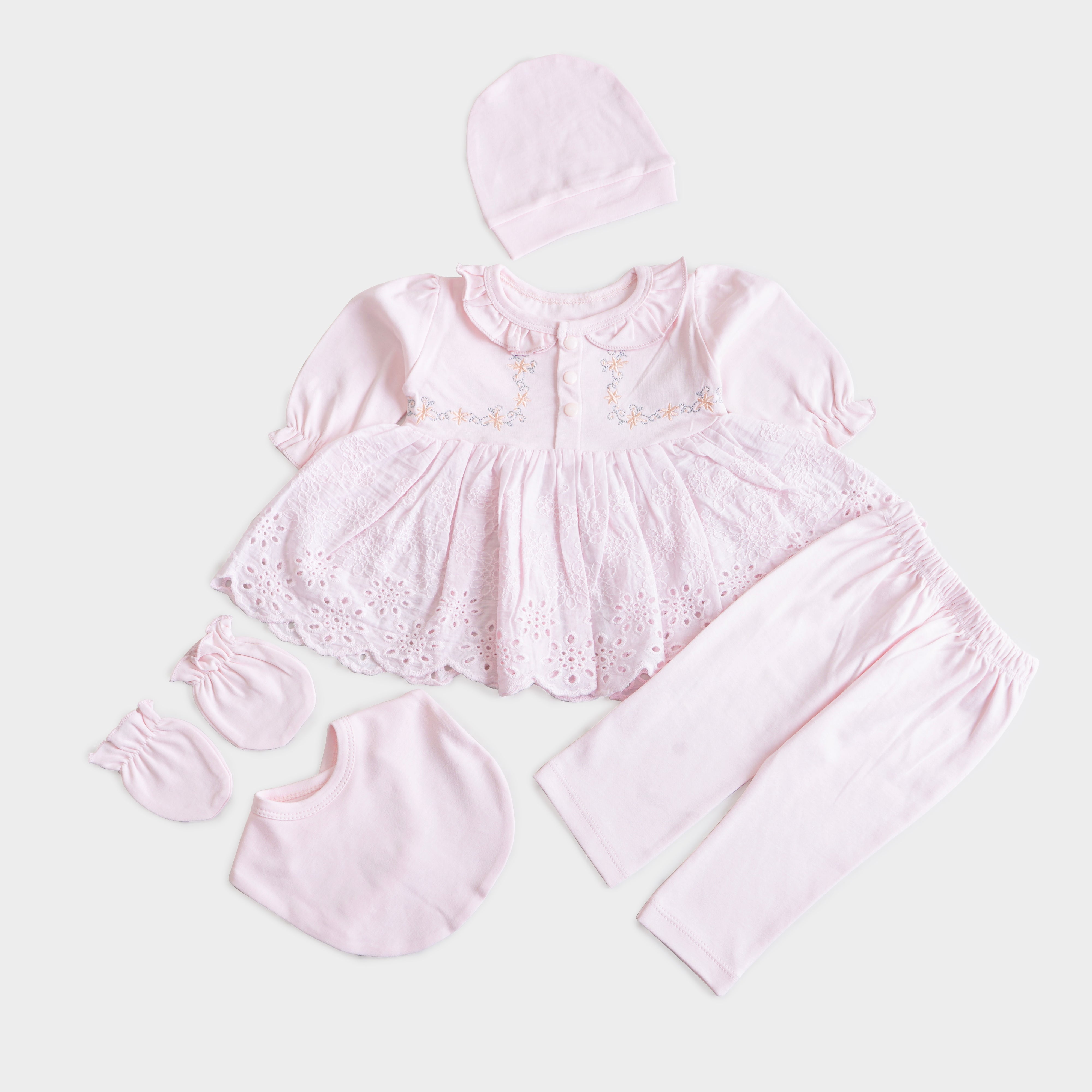 Infant Girls 3 Pcs Suit