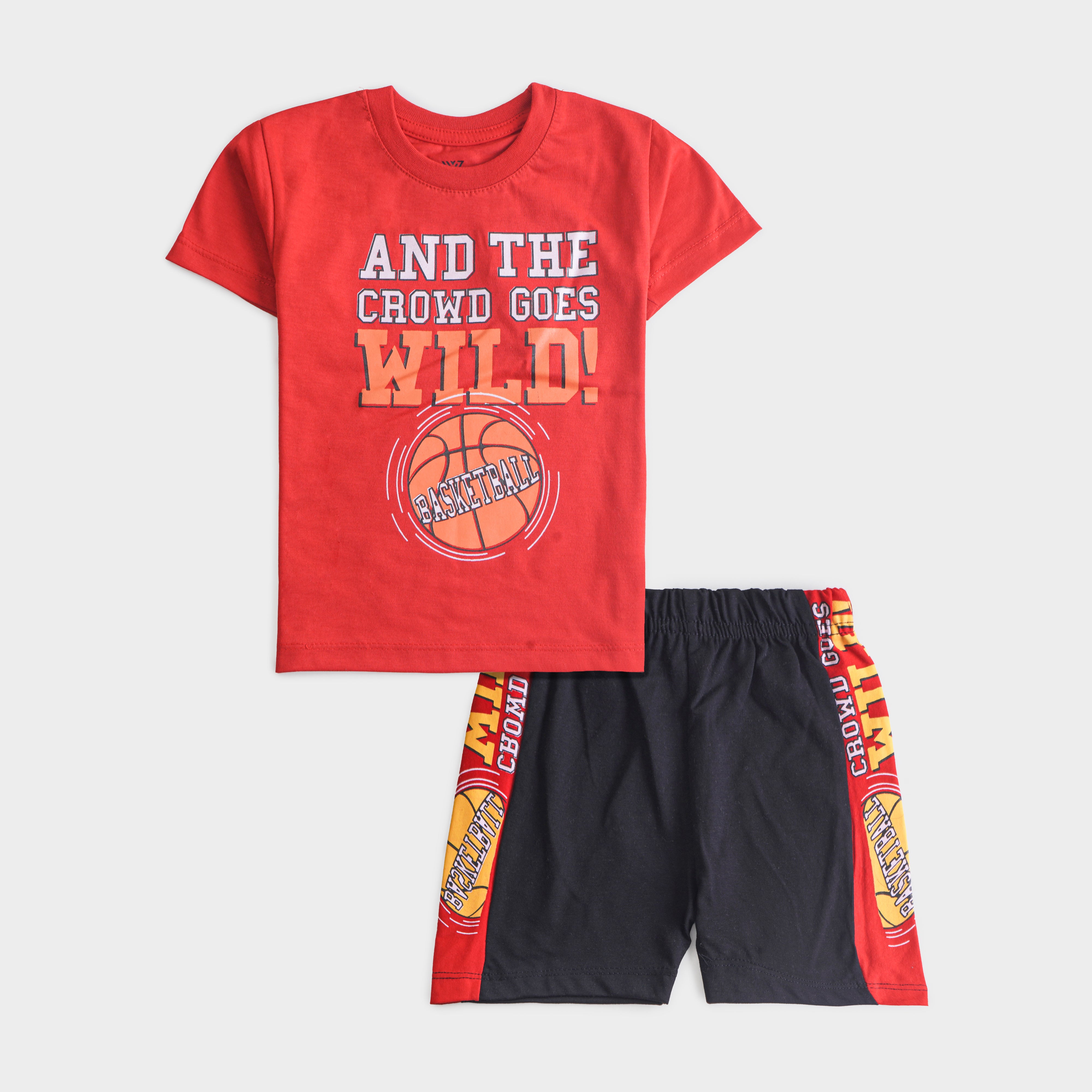 Boys Half Sleeves 2 Piece Suit