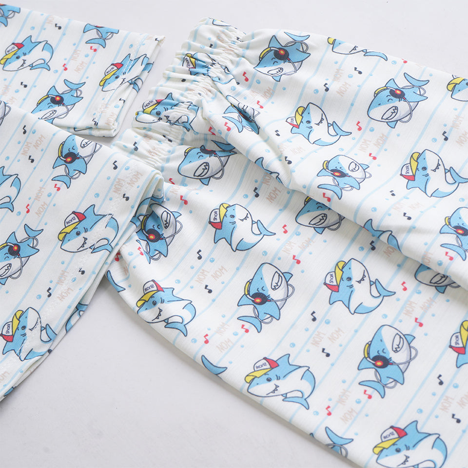 Boys Printed Full Sleeves Suit