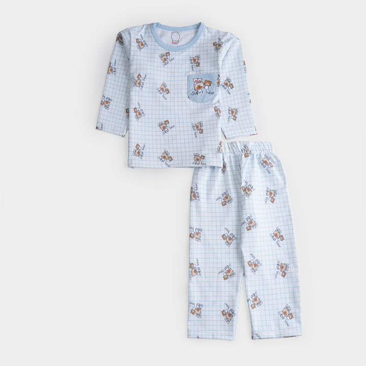 Boys Printed Full Sleeves Suit