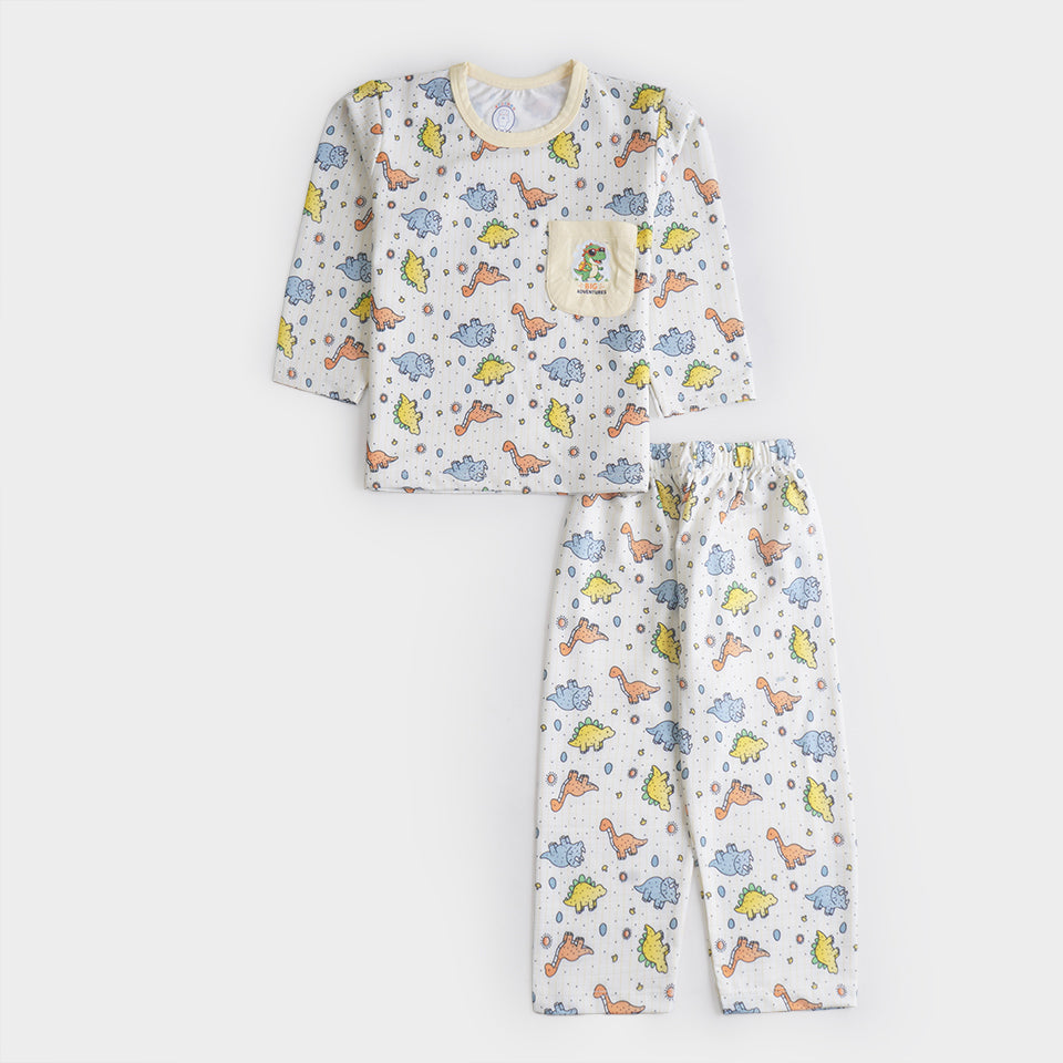 Boys Printed Full Sleeves Suit