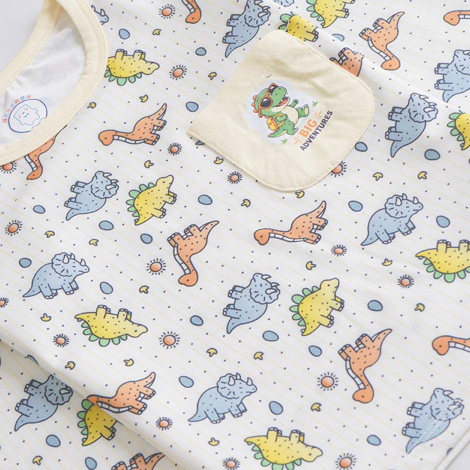 Boys Printed Full Sleeves Suit