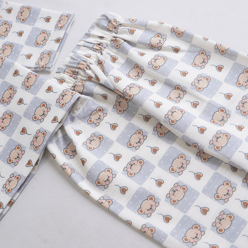 Boys Printed Full Sleeves Suit