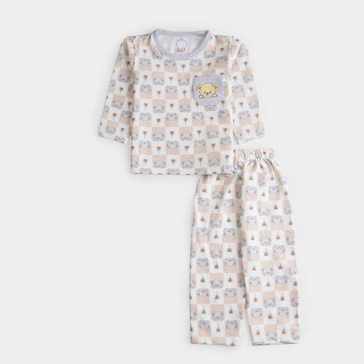 Boys Printed Full Sleeves Suit