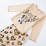 Girls Printed Full Sleeve Suit