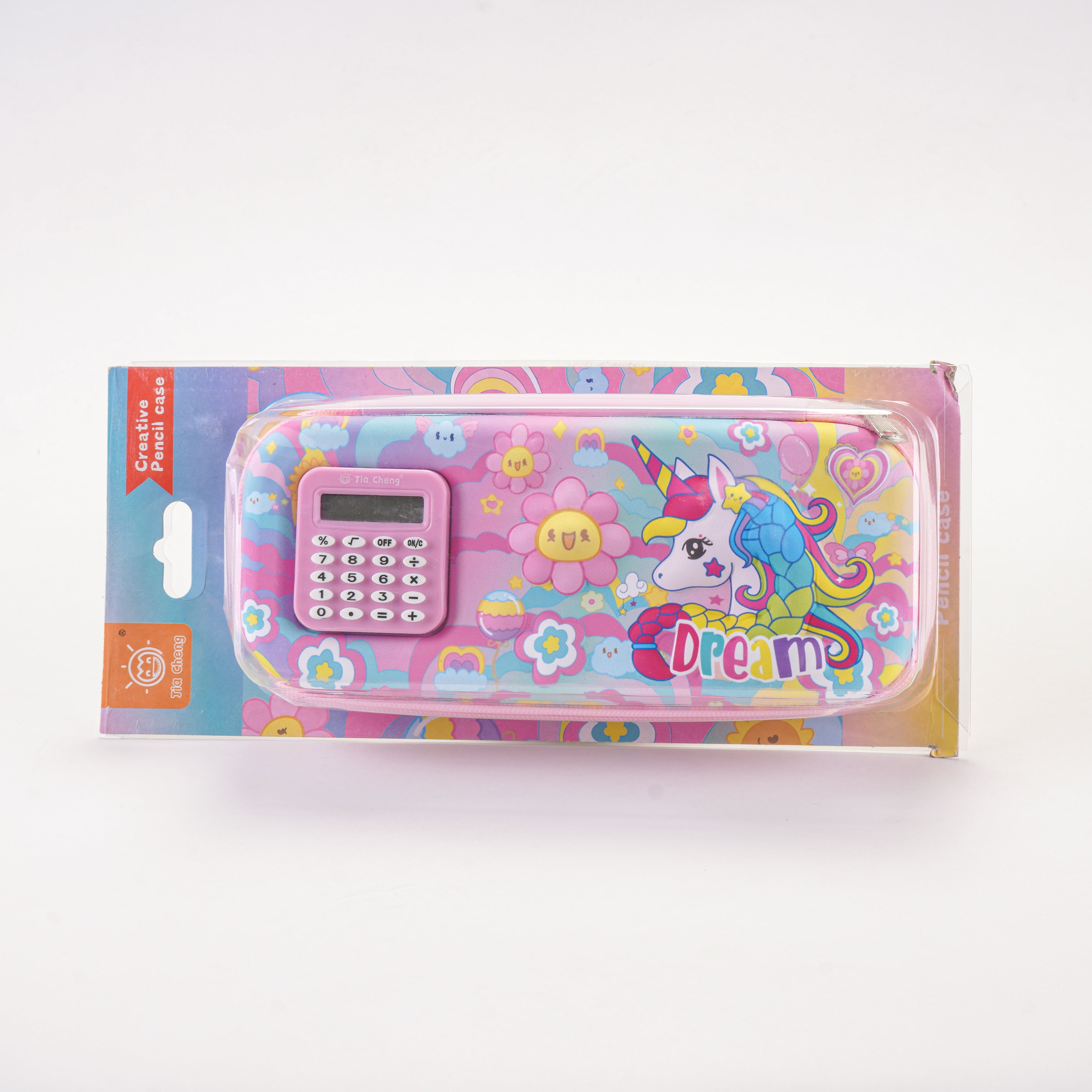 Kids' Stationery Box with Built-in Calculator