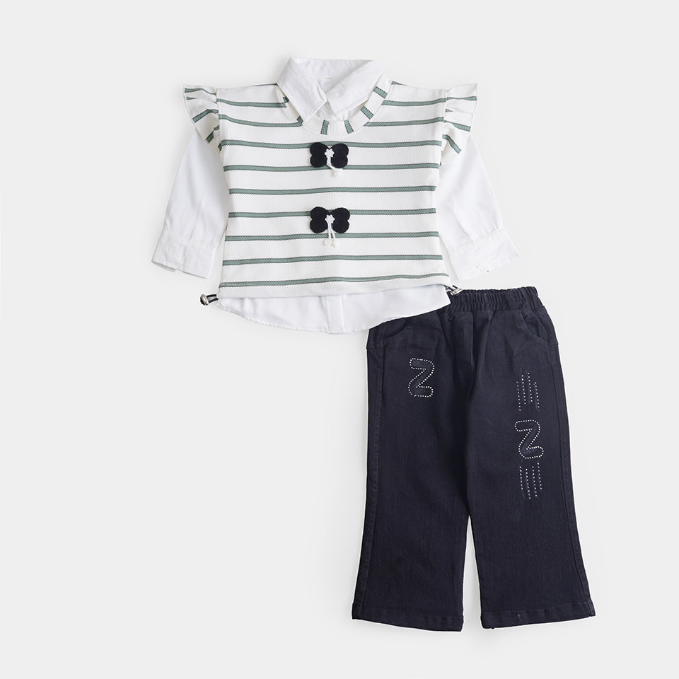 Girls 2 Pcs Suit