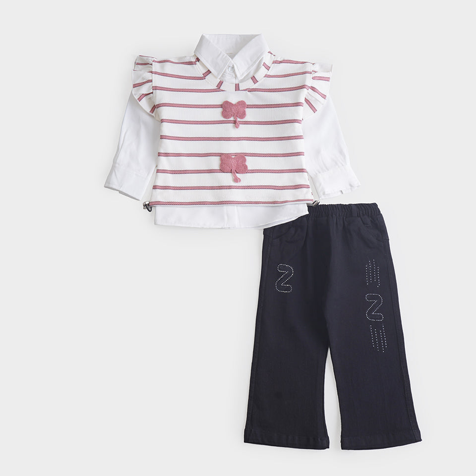 Girls 2 Pcs Suit