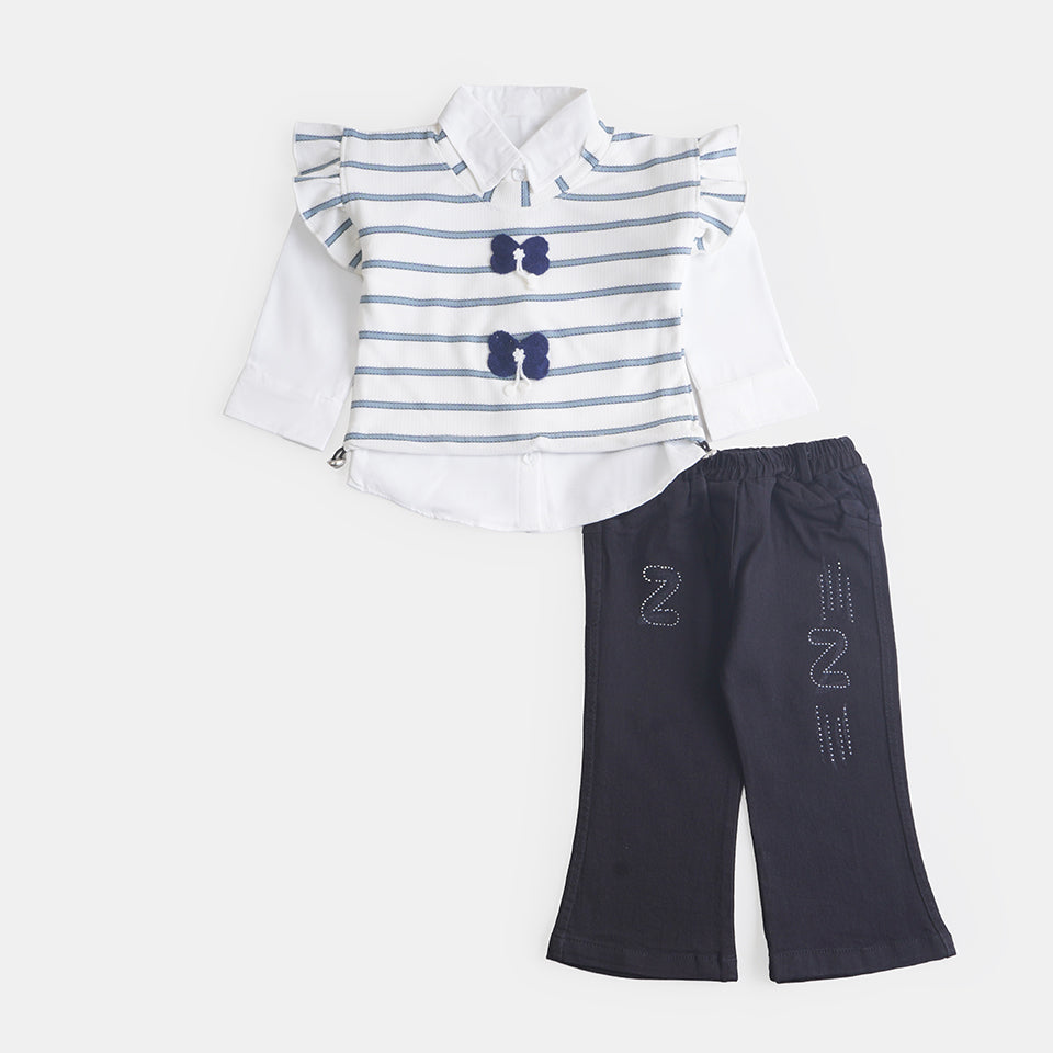Girls 2 Pcs Suit