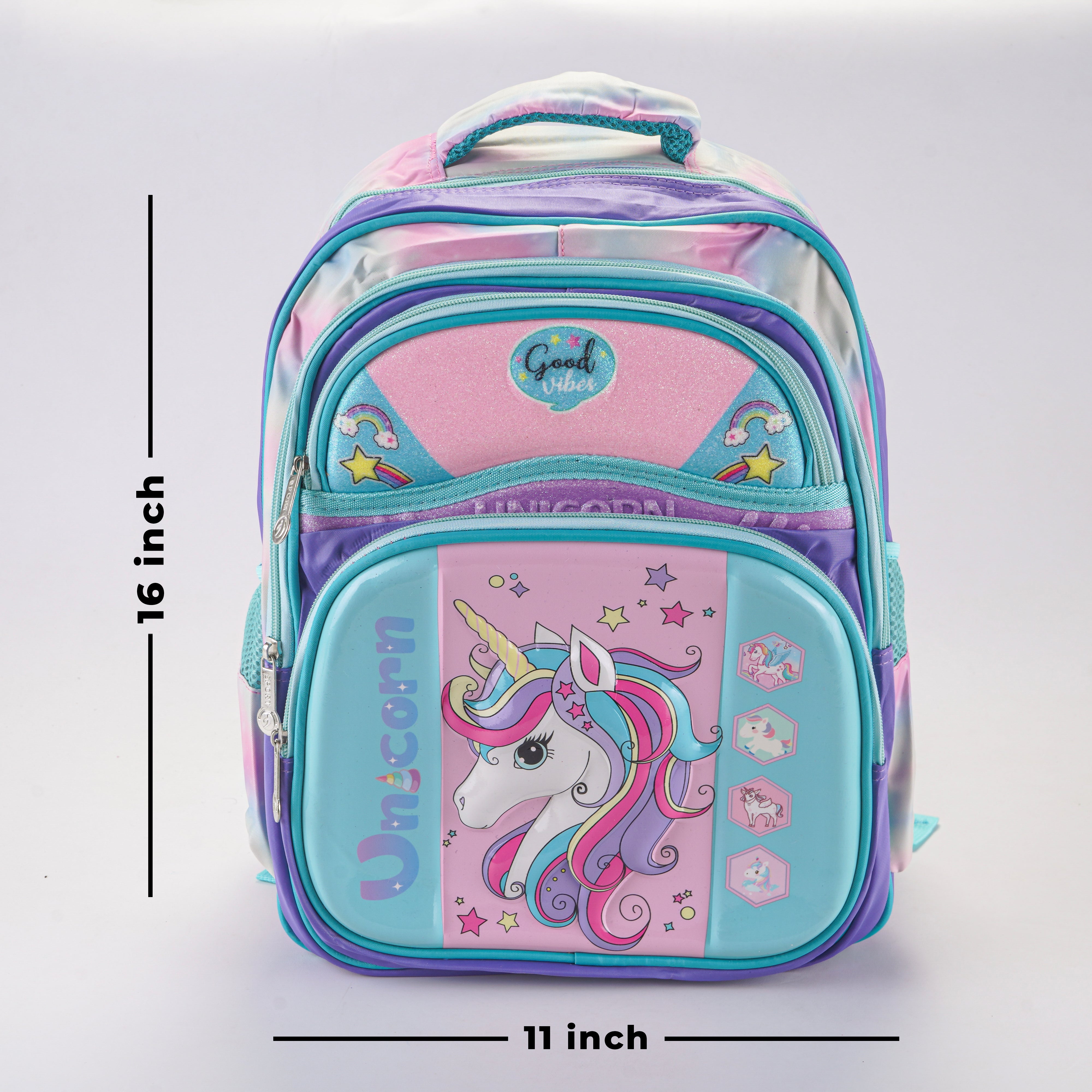 Kids' Multi-Compartment School Backpack