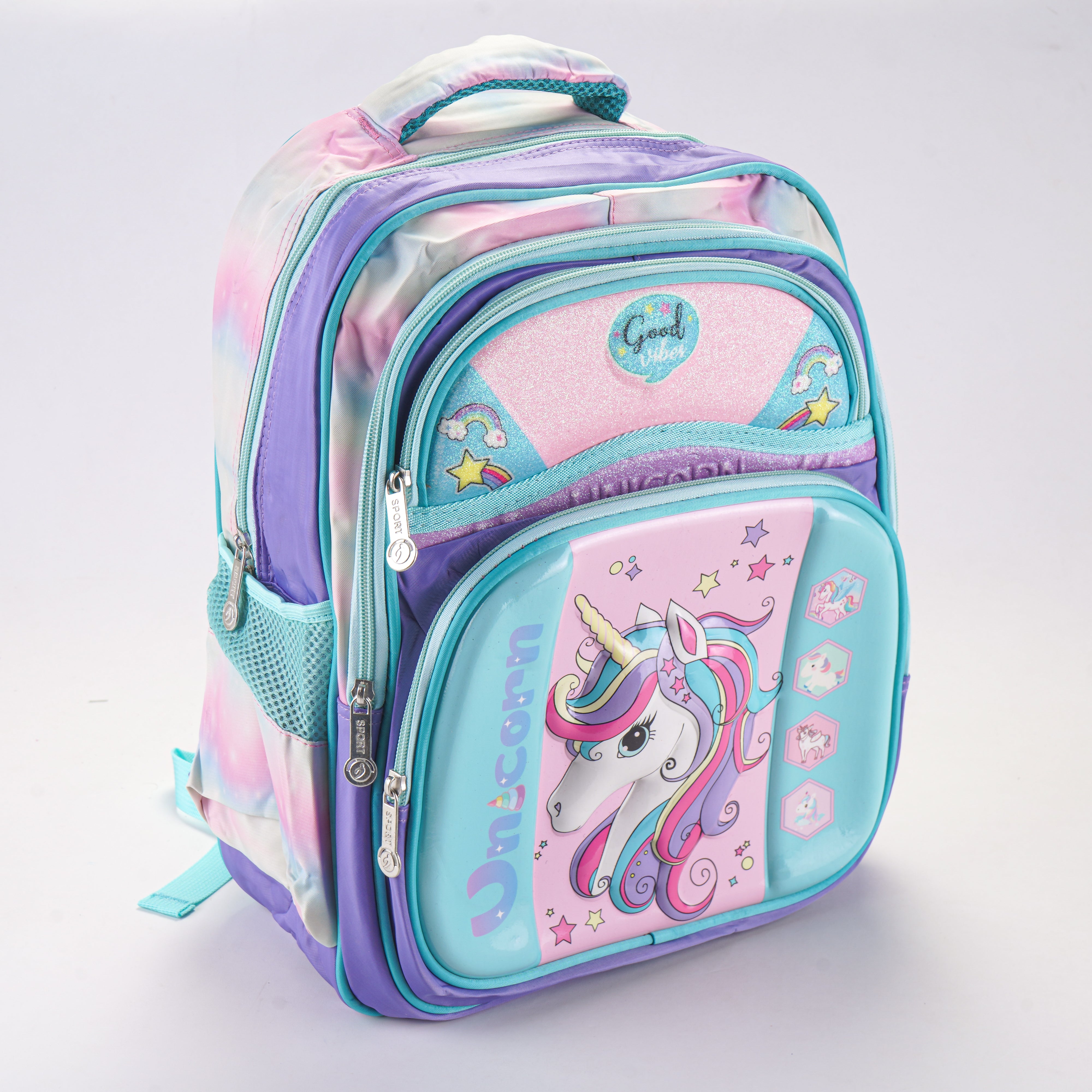 Kids' Multi-Compartment School Backpack