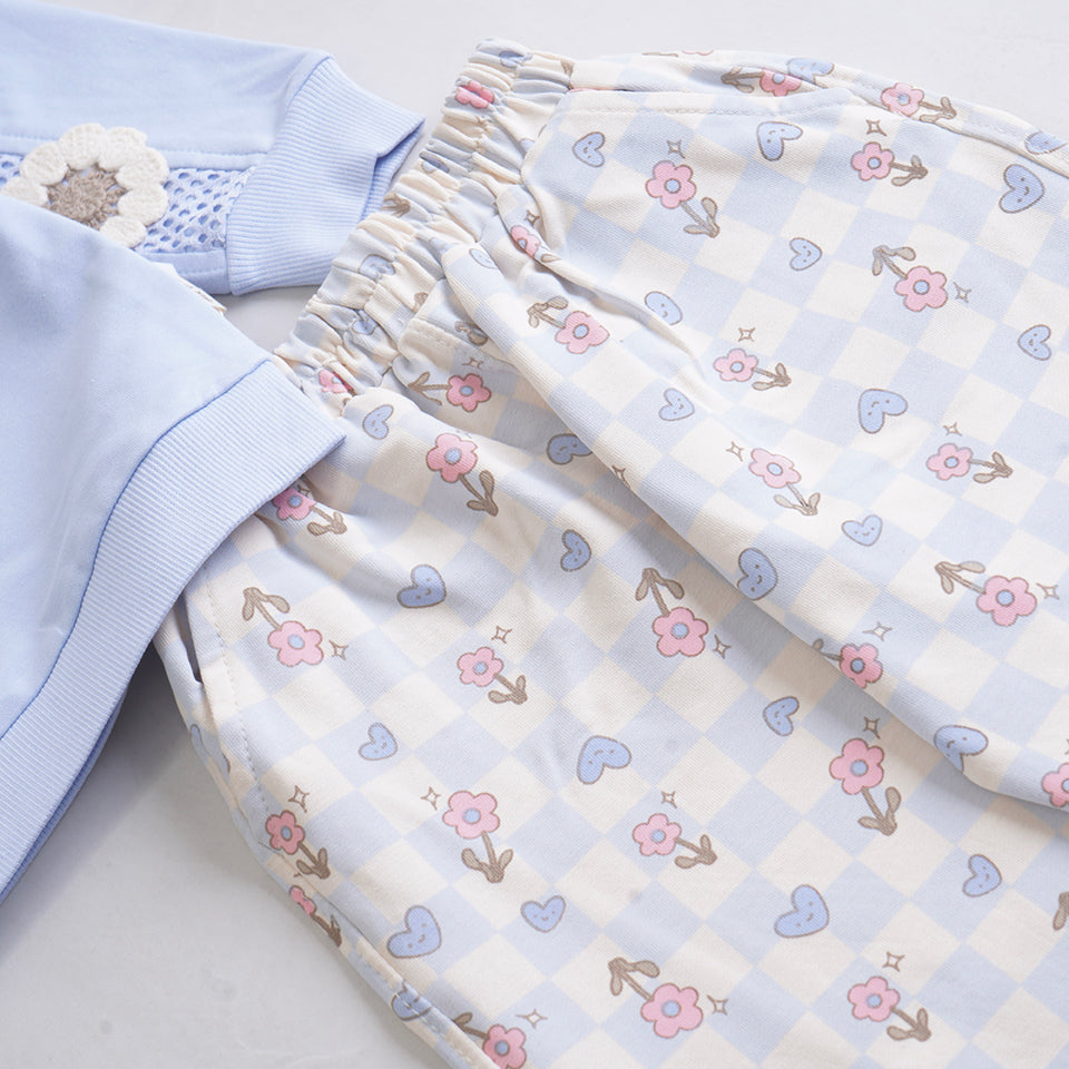 Girls 2 Pcs Suit