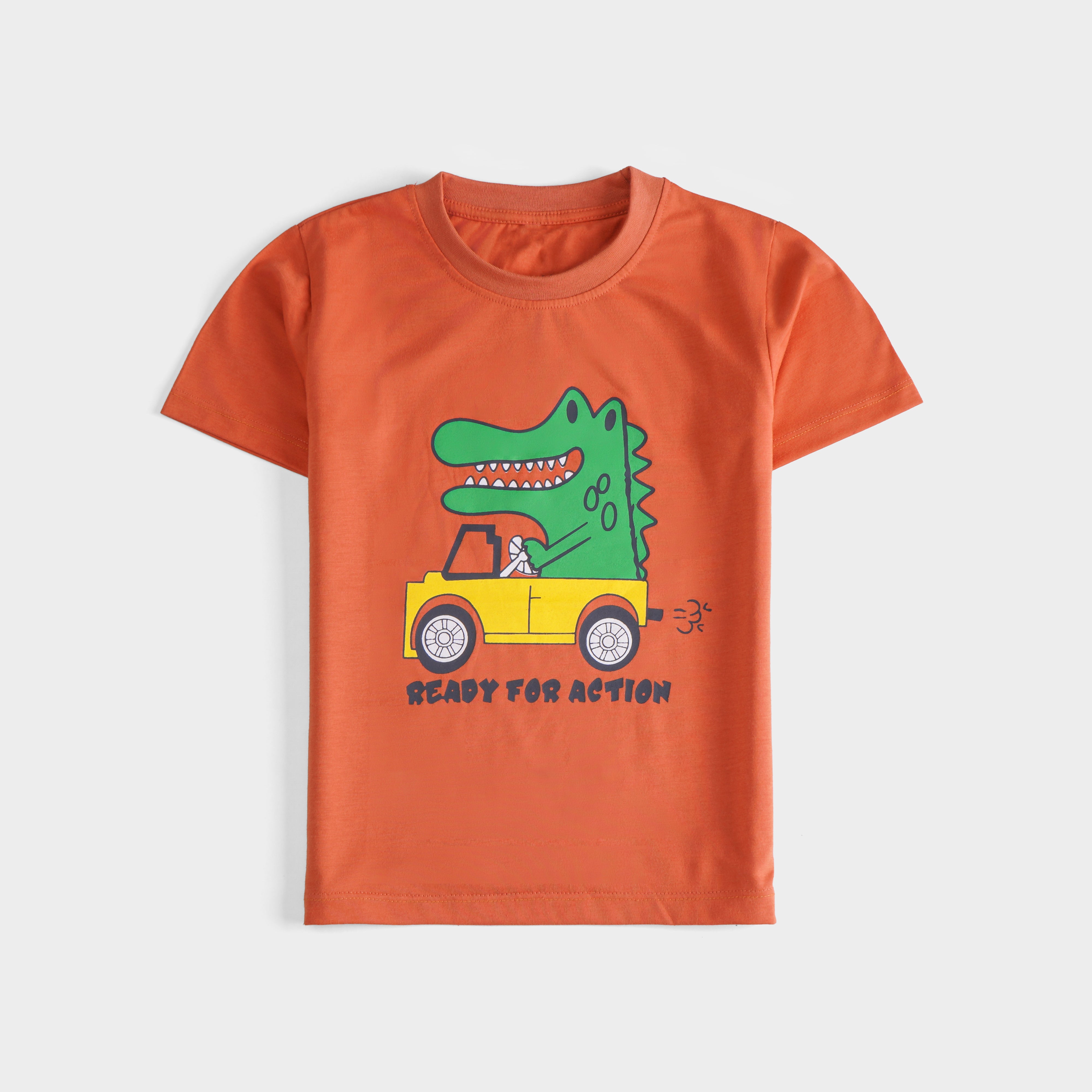 Boys Half Sleeves-Printed T-Shirt