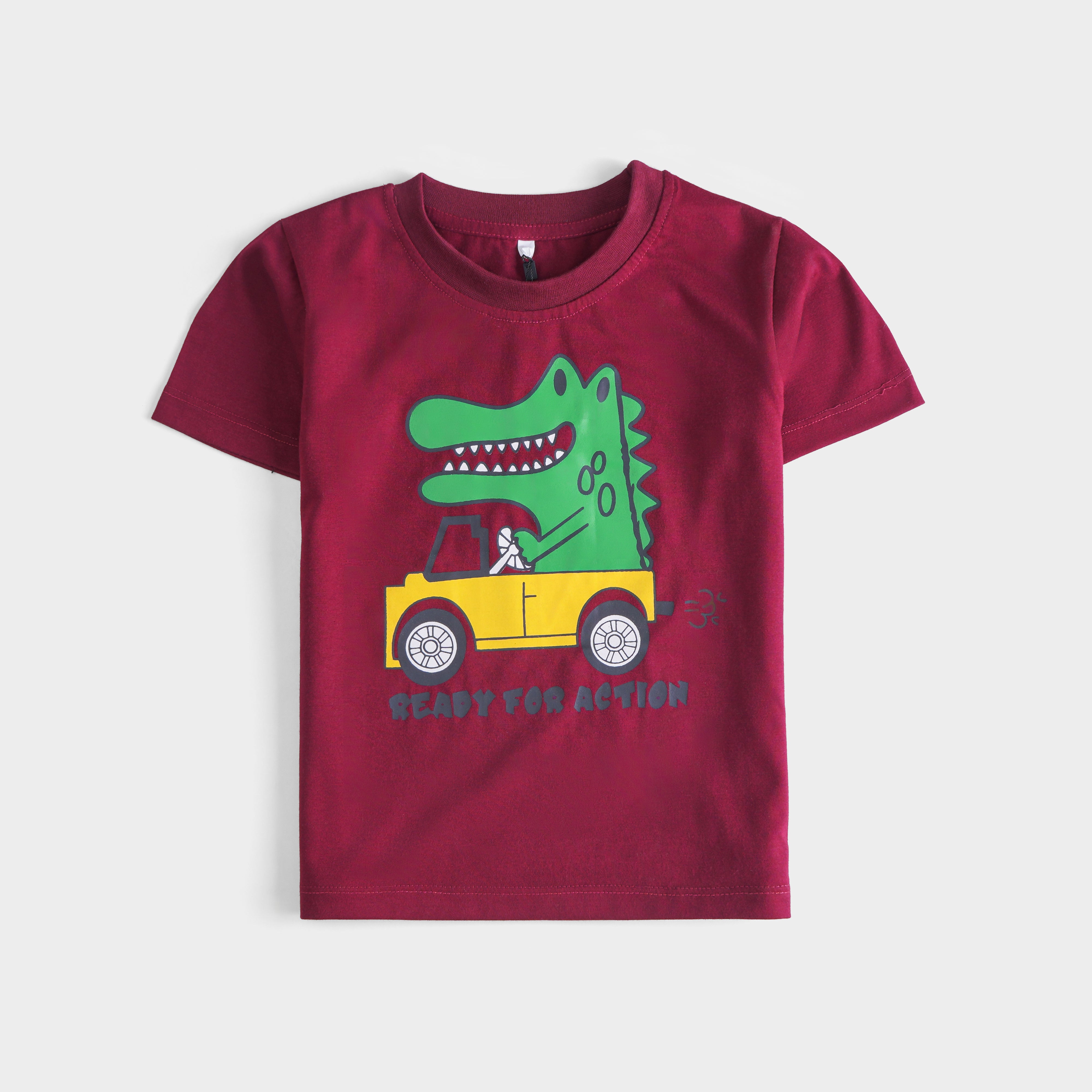 Boys Half Sleeves-Printed T-Shirt