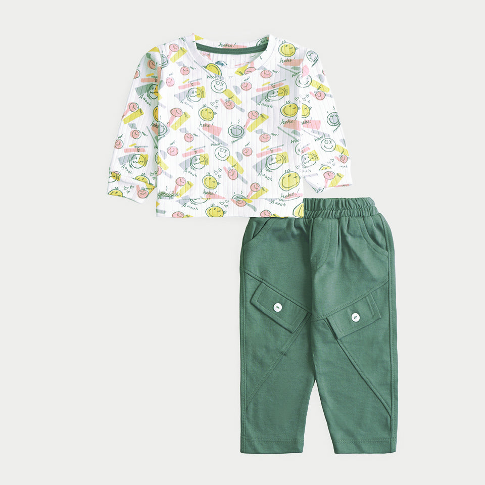 Girls 2 Pcs Suit