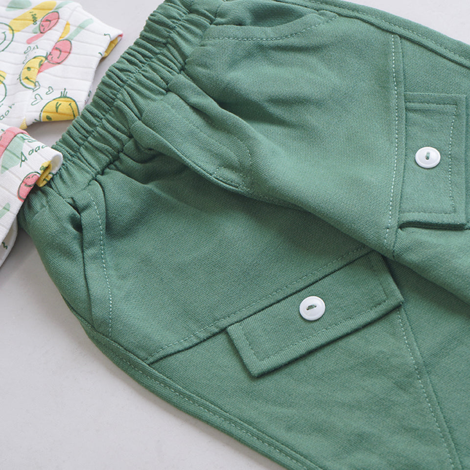 Girls 2 Pcs Suit