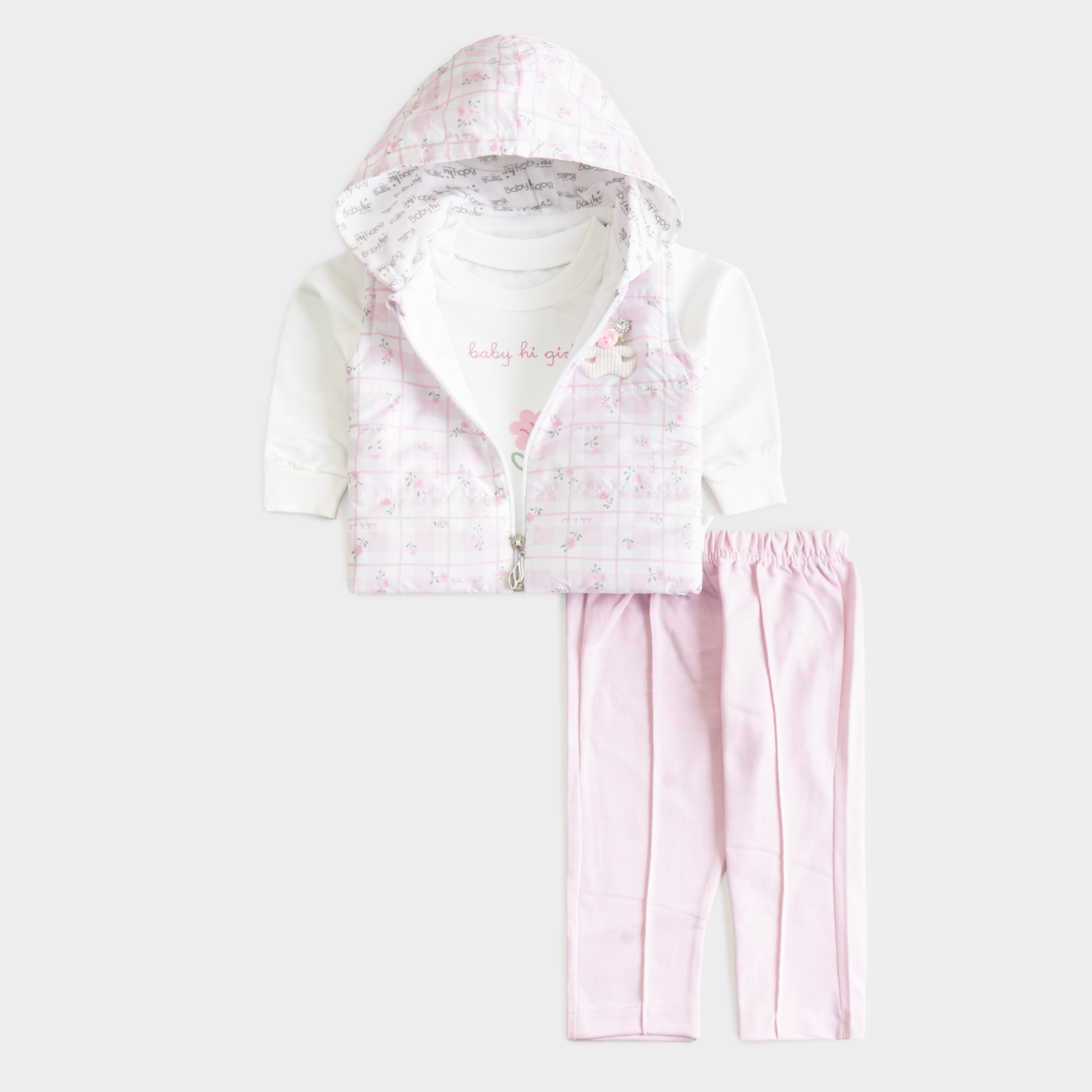 Girls 3 Pcs Suit