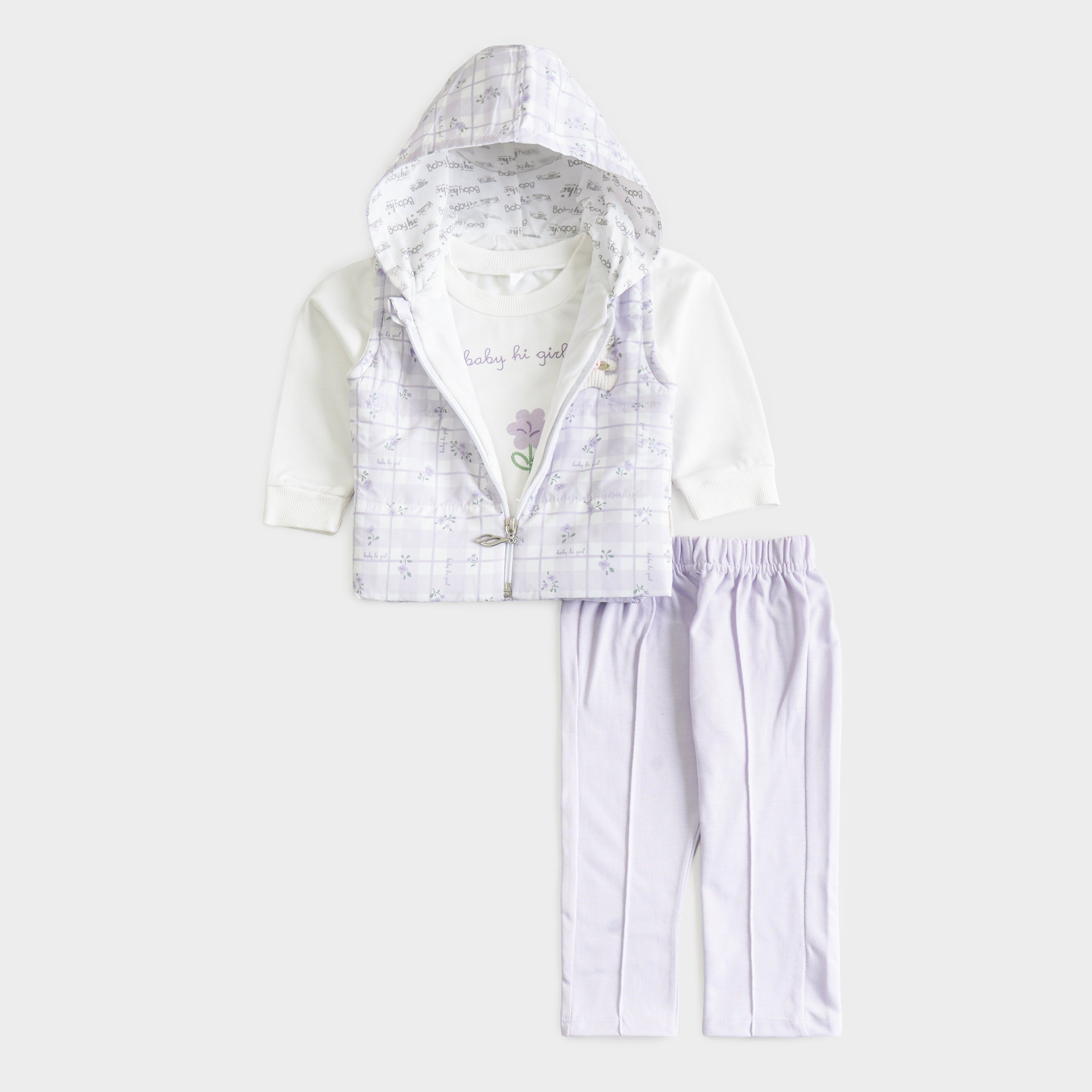 Girls 3 Pcs Suit
