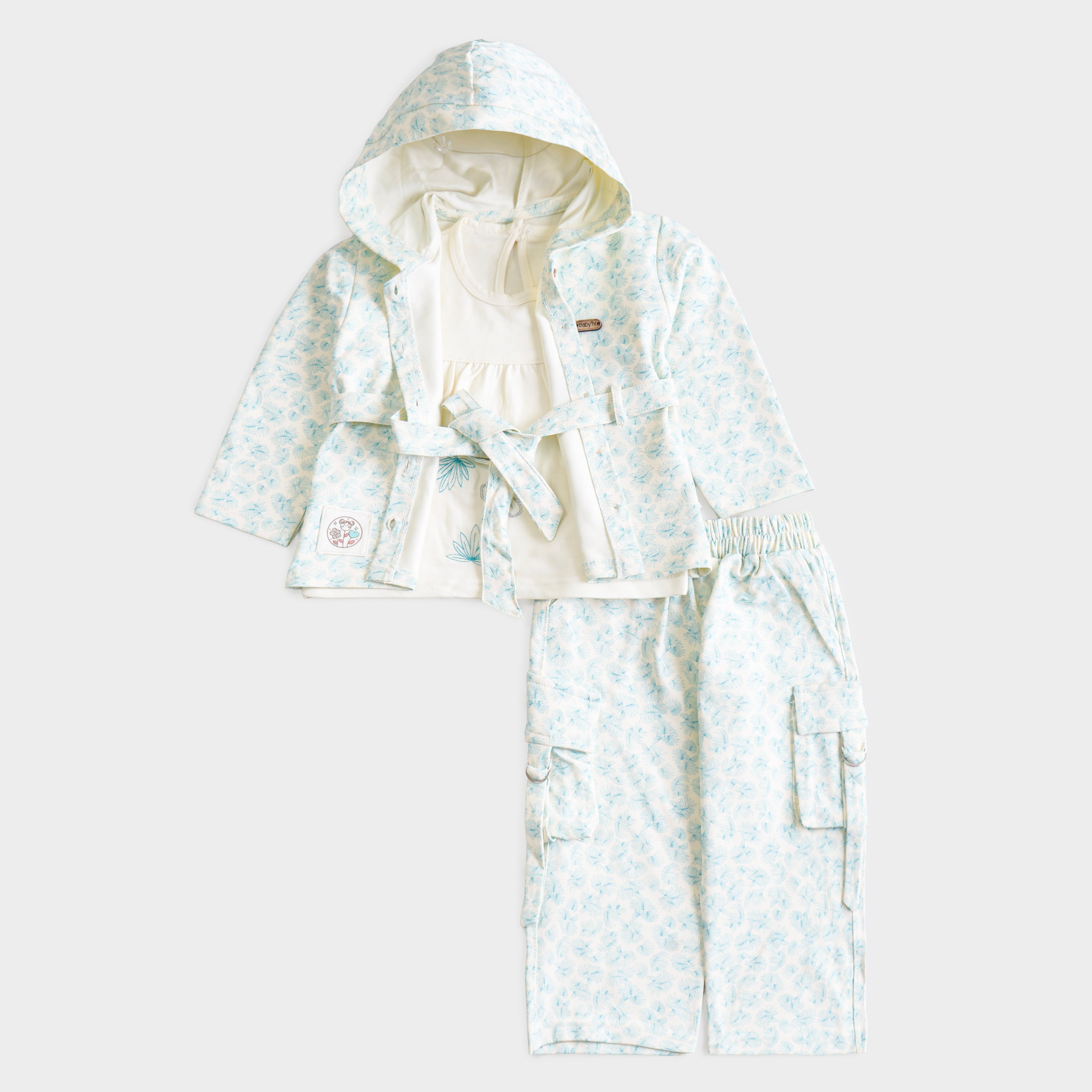Girls 3 Pcs Suit